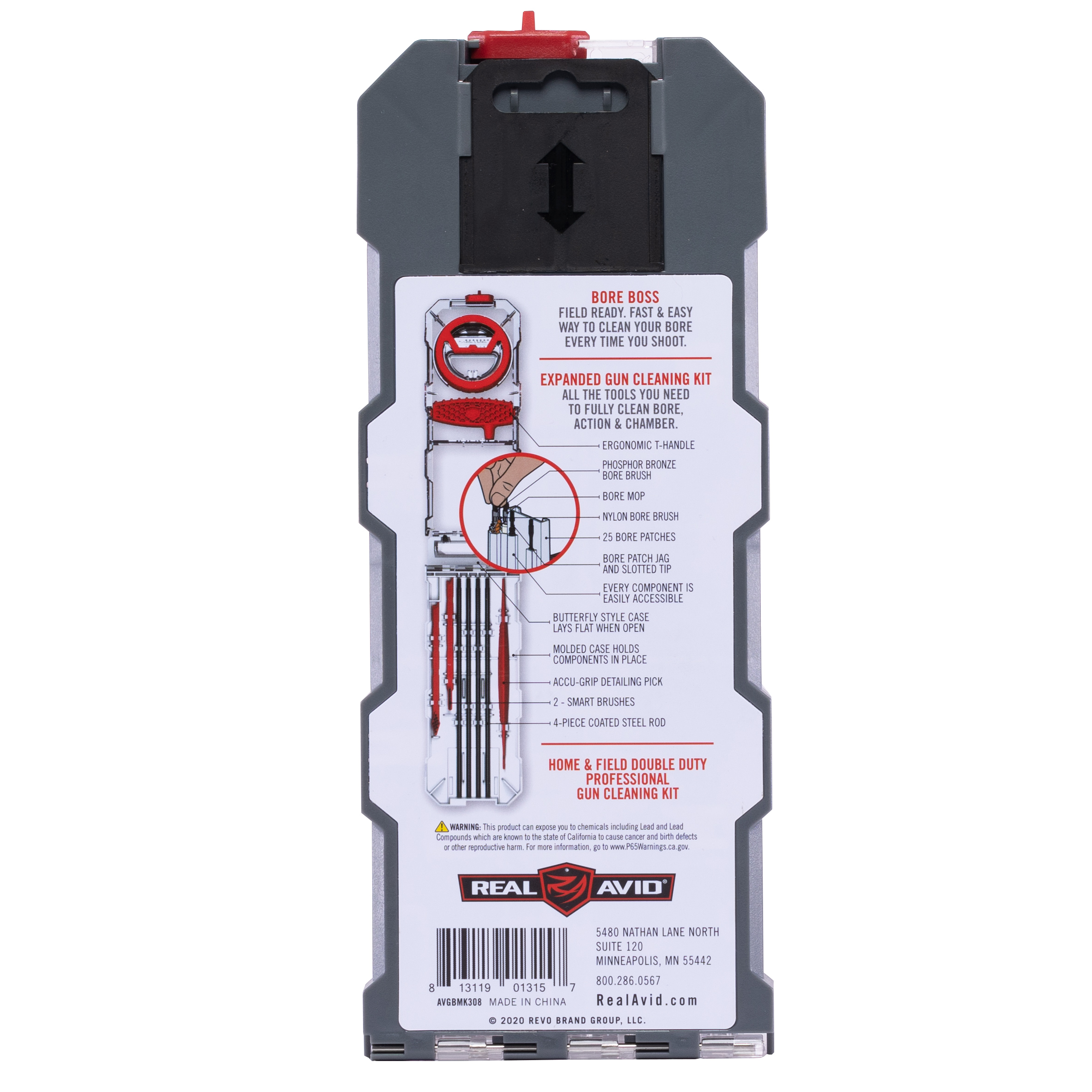 Zestaw narzędzi do czyszczenia broni Real Avid Gun Boss Multi-Kit do .30 / .308 / 7.62 mm - obrazek 2
