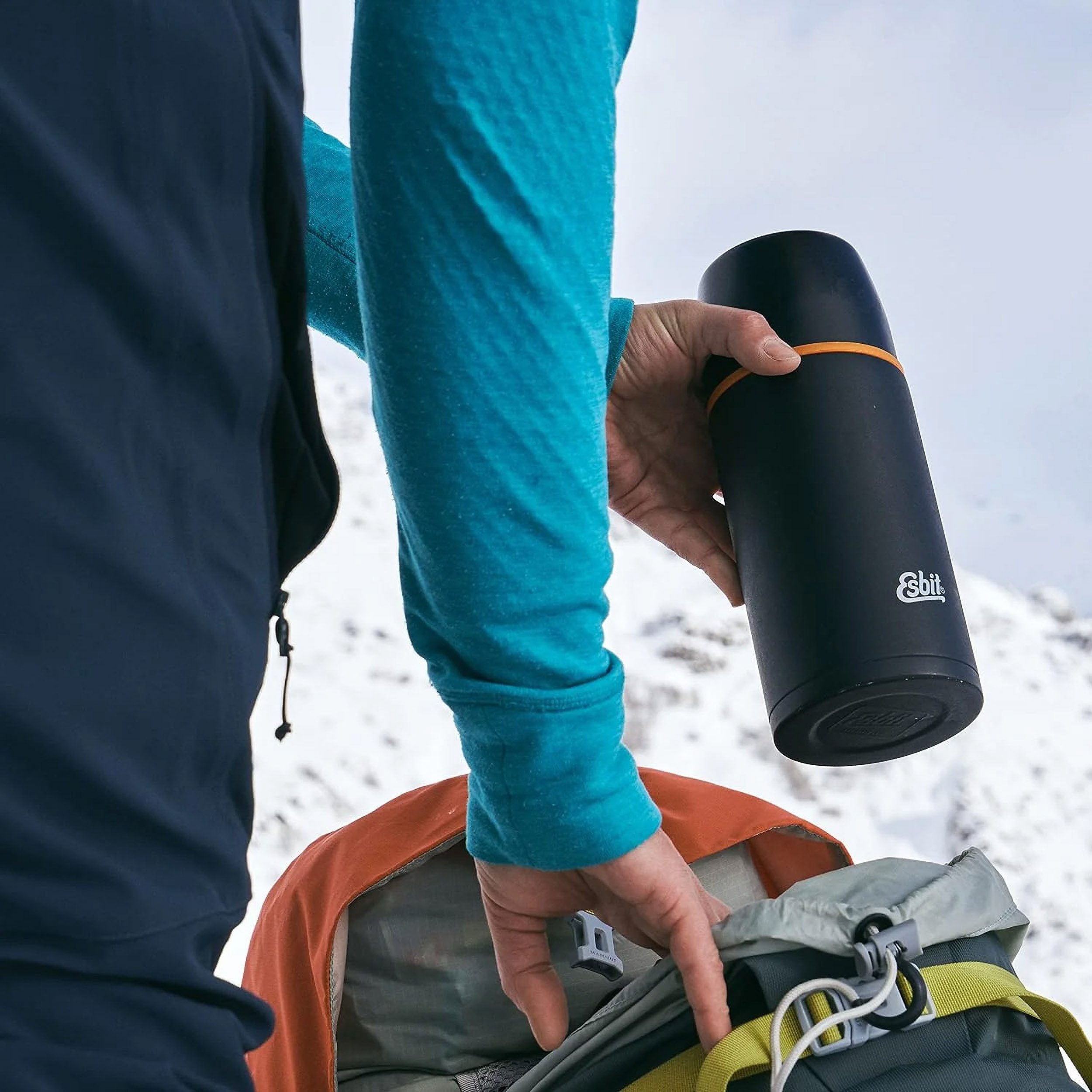 Termos Esbit klasyczny - Vacuum Flask 1 l czarny - obrazek 6