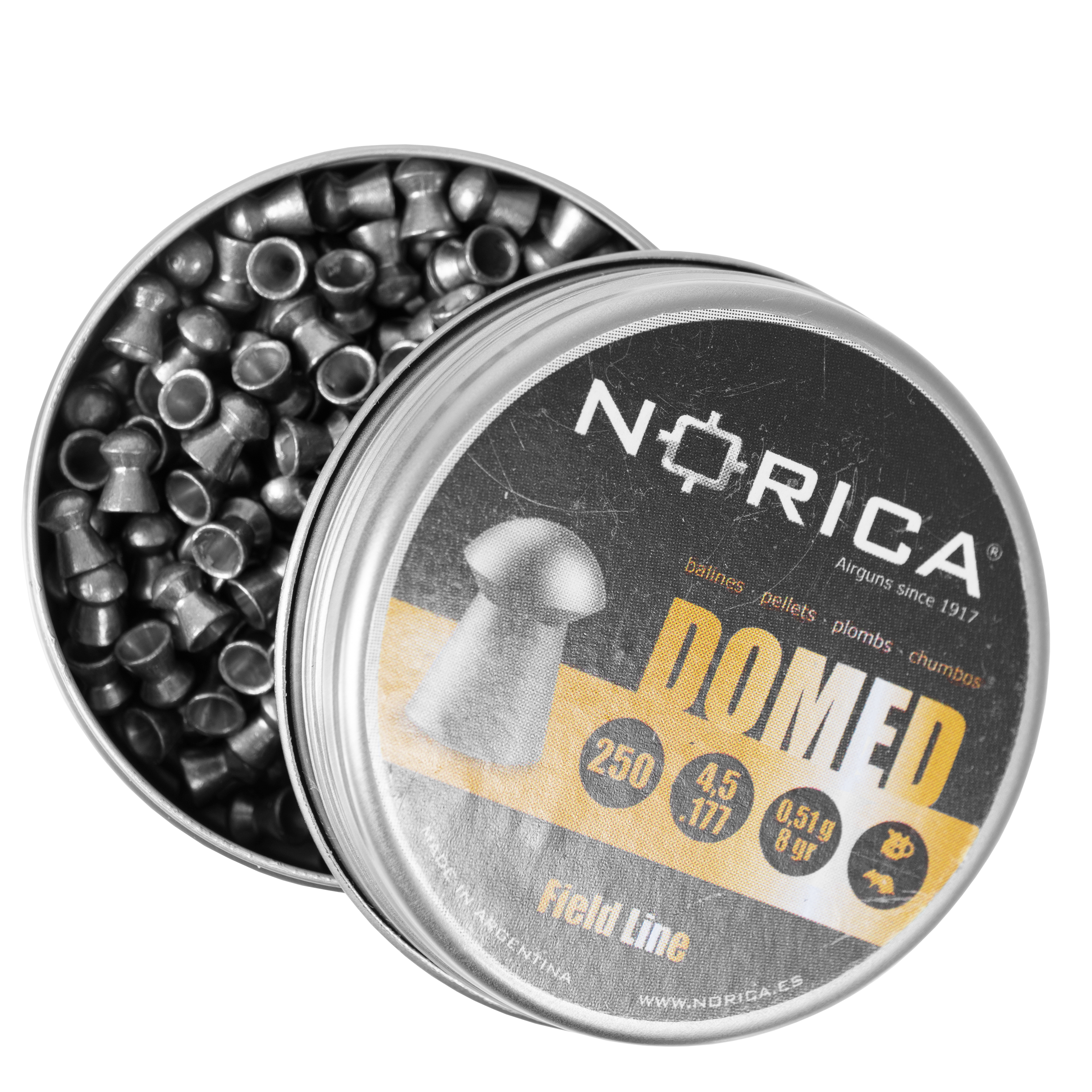 Śrut Norica Domed 4,5 mm 250 szt. - obrazek 4