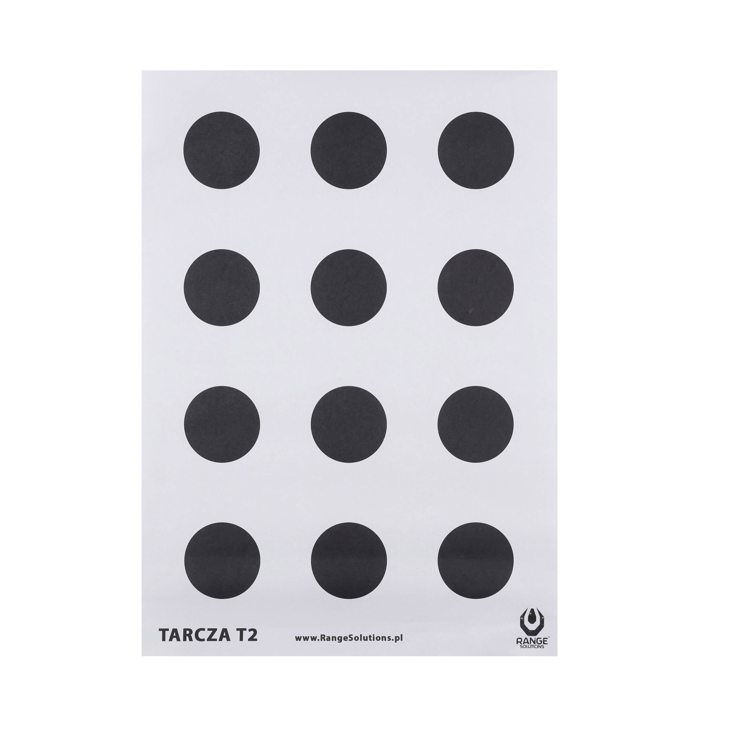 Tarcze strzeleckie Range Solutions T2 50szt