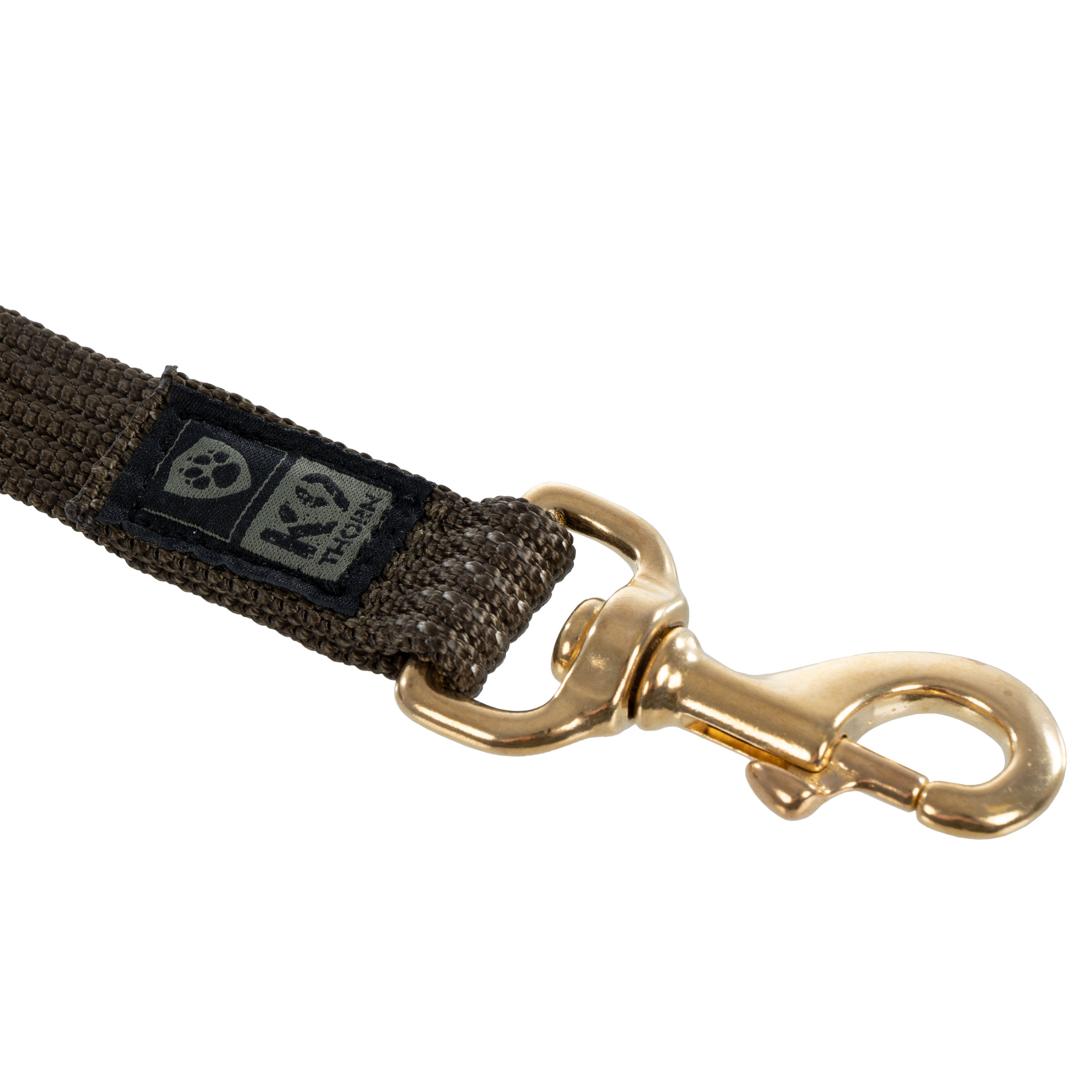 Smycz przepinana K9 Thorn z rączką przednią 255 cm oliwkowa - obrazek 2