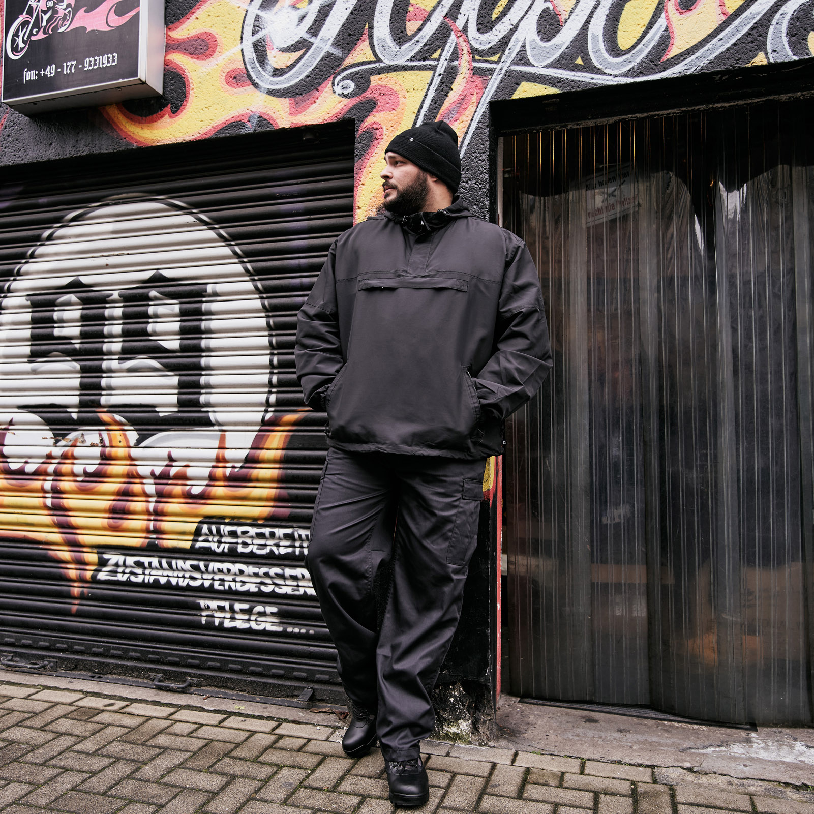 Spodnie męskie Brandit US Ranger czarne S - obrazek 3