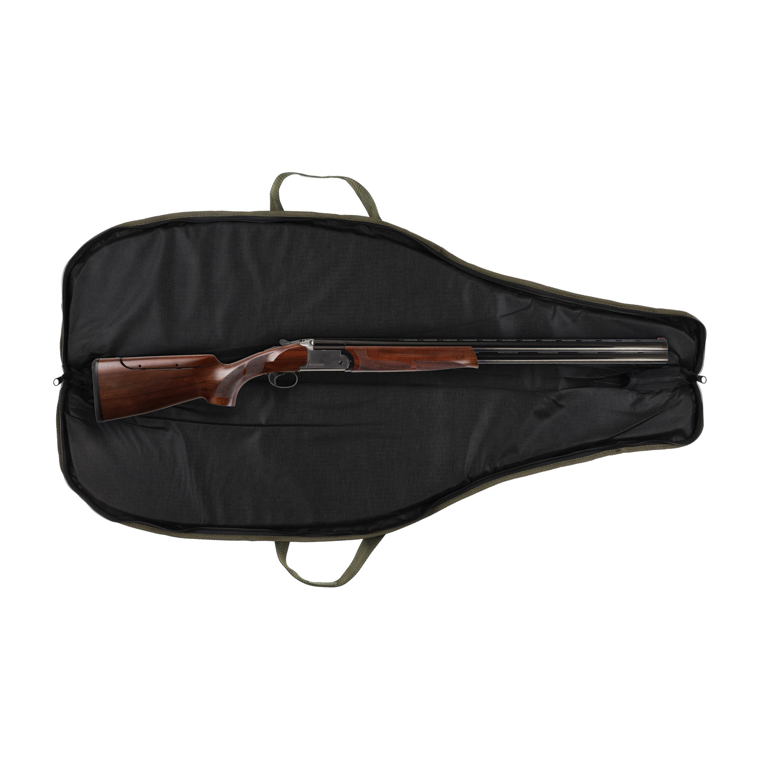 Pokrowiec na broń LPDK2 01 1,25m długa kieszeń, kolor oliwkowy haft jeleń ryczy w trawie - obrazek 3