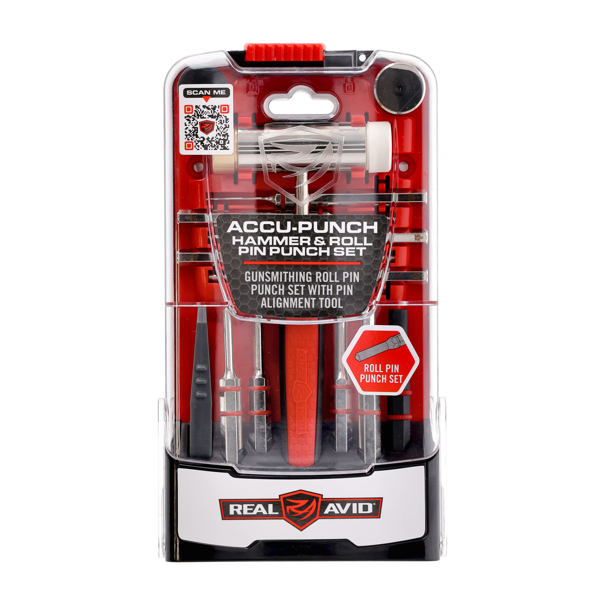 Zestaw wybijaków z młotkiem Accu-Punch Real Avid AVHPS-RP