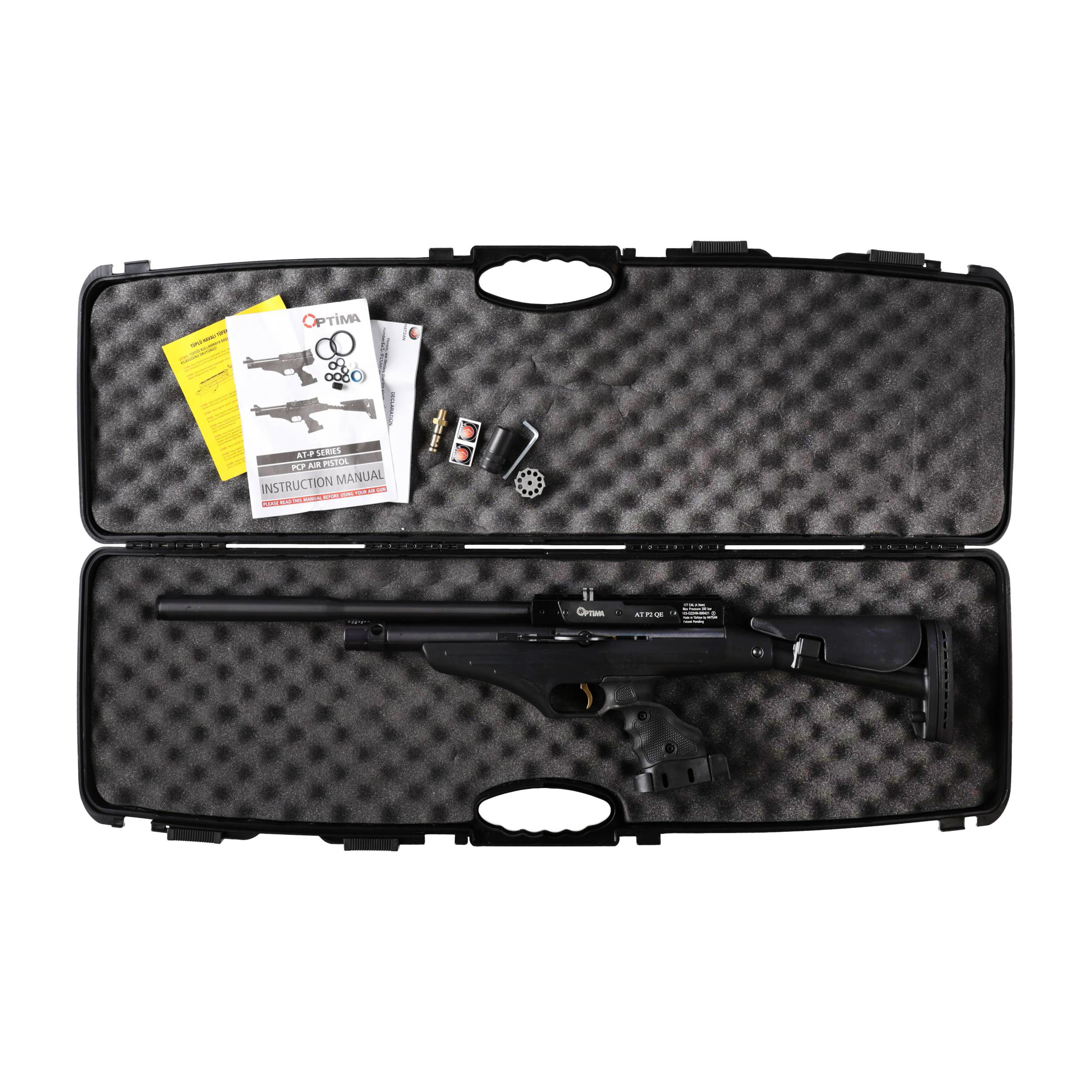 Wiatrówka pistolet PCP Optima by Hatsan by Hatsan AT-P2 QE 4,5 mm - obrazek 9