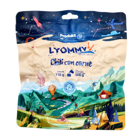 Żywność liofilizowana Lyommy Chili con carne Lyommy 500 g