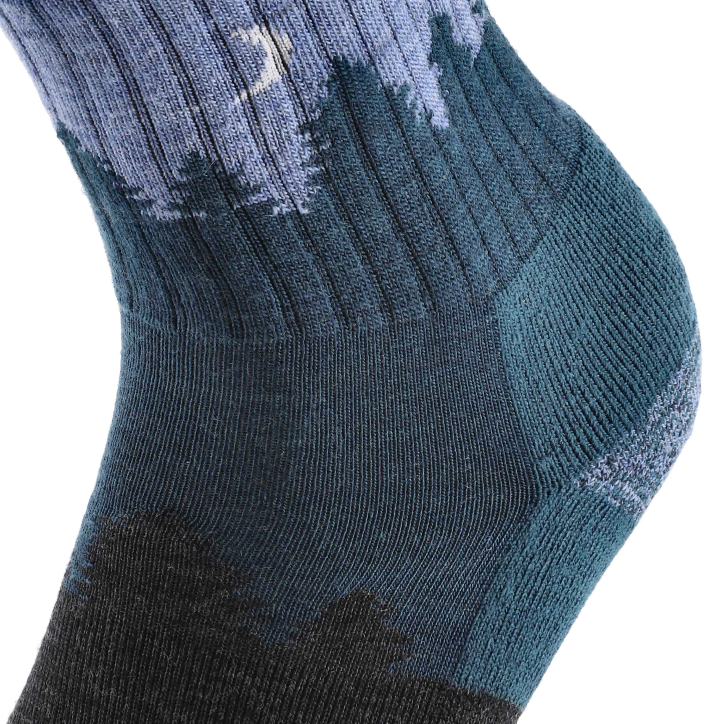 Skarpety trekkingowe damskie Darn Tough Treeline Blue 38-40.5 - obrazek 5