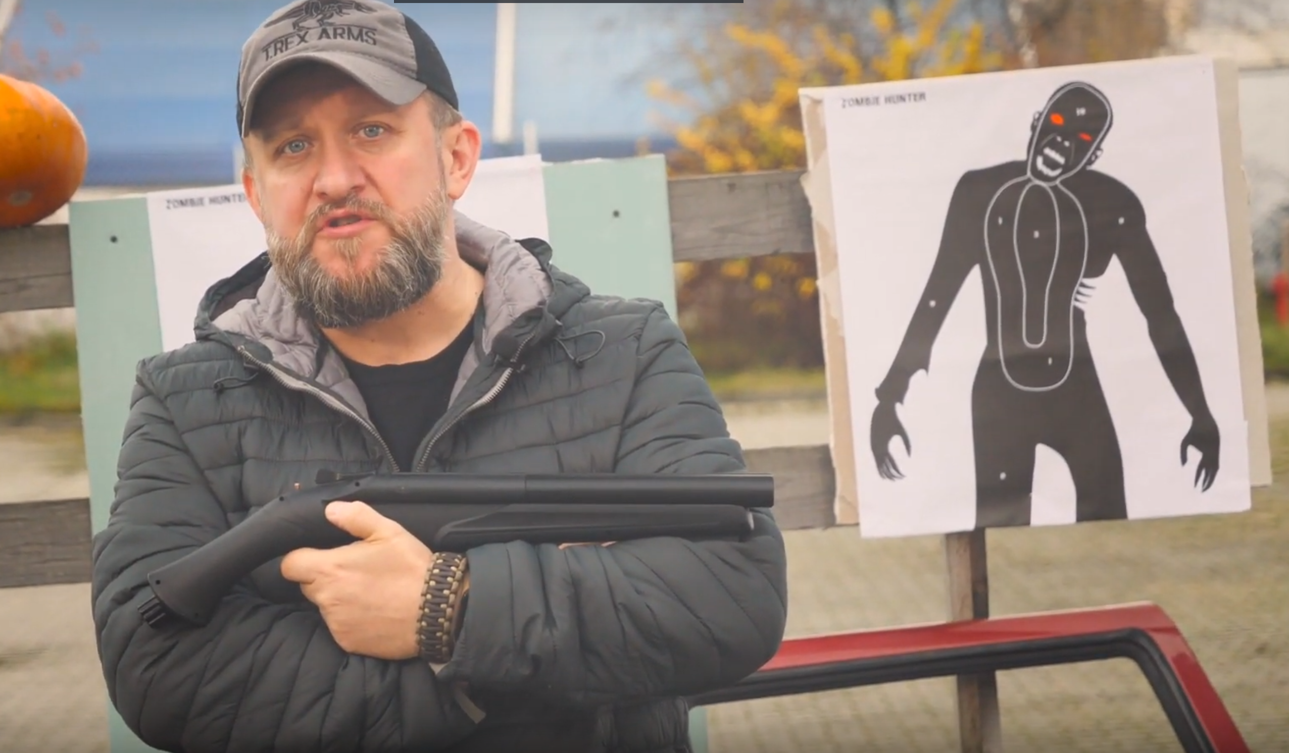 Strzelba lupara obrzyn na kule gumowe RAM Umarex T4E HDS 68 kal. .68 CO2 - obrazek 4