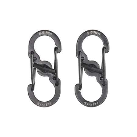 Zestaw dwóch karabinków Nite Ize S-Biner MicroLock czarne