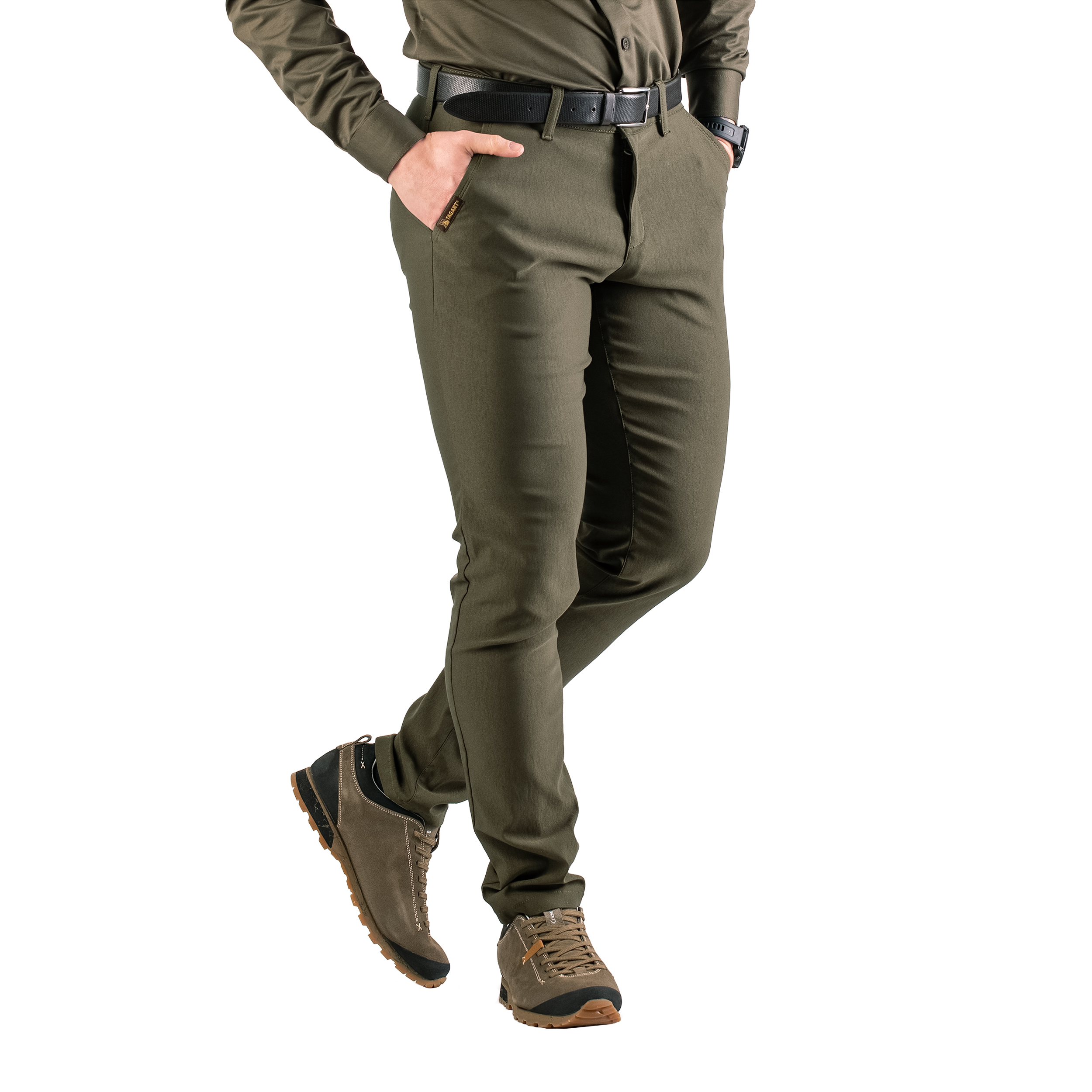 Spodnie męskie Tagart Falcon zielone 176/94 - obrazek 4