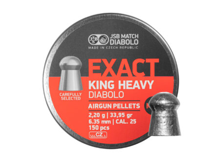 Śrut diabolo JSB Exact King Heavy II 6,35 mm 150 szt.