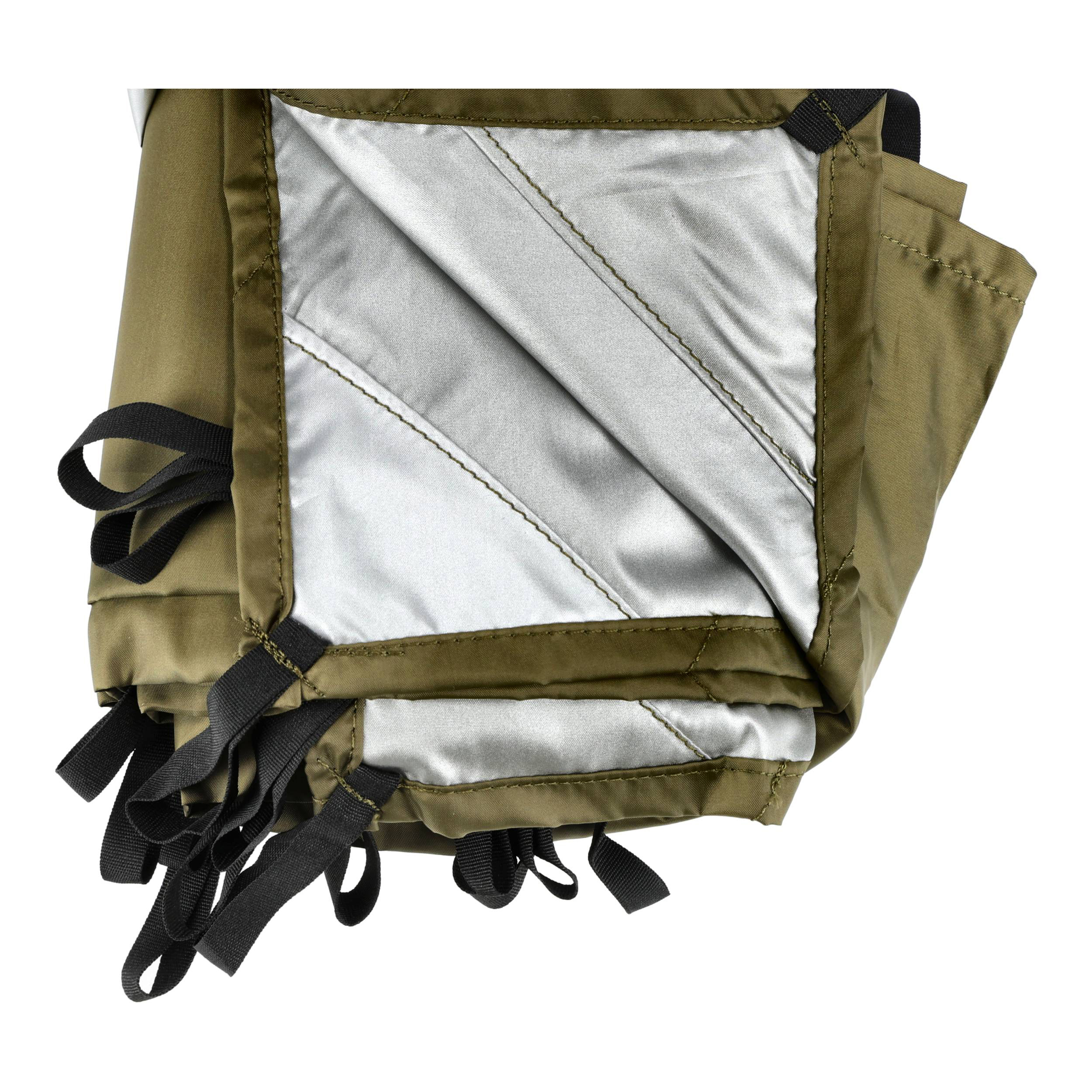 Tarp termo TigerWood 4,5m x 4,5m oliwkowy - obrazek 3