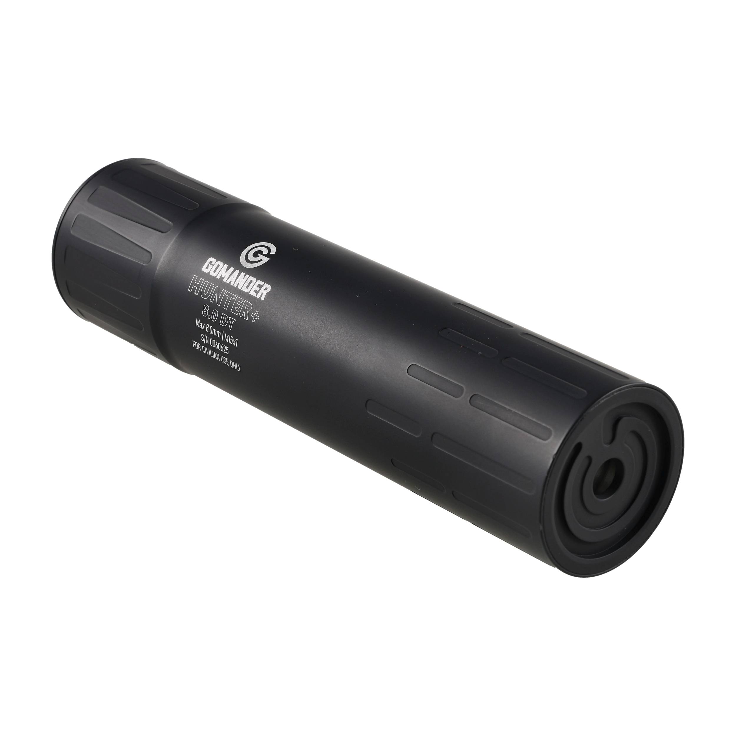 Tłumik Gomander Hunter II DT 8.0 M15X1 Czarny - obrazek 2