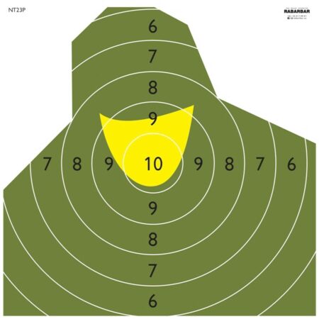 Tarcze sylwetkowe NT-23P "Żołnierz" - pakiet 50szt.