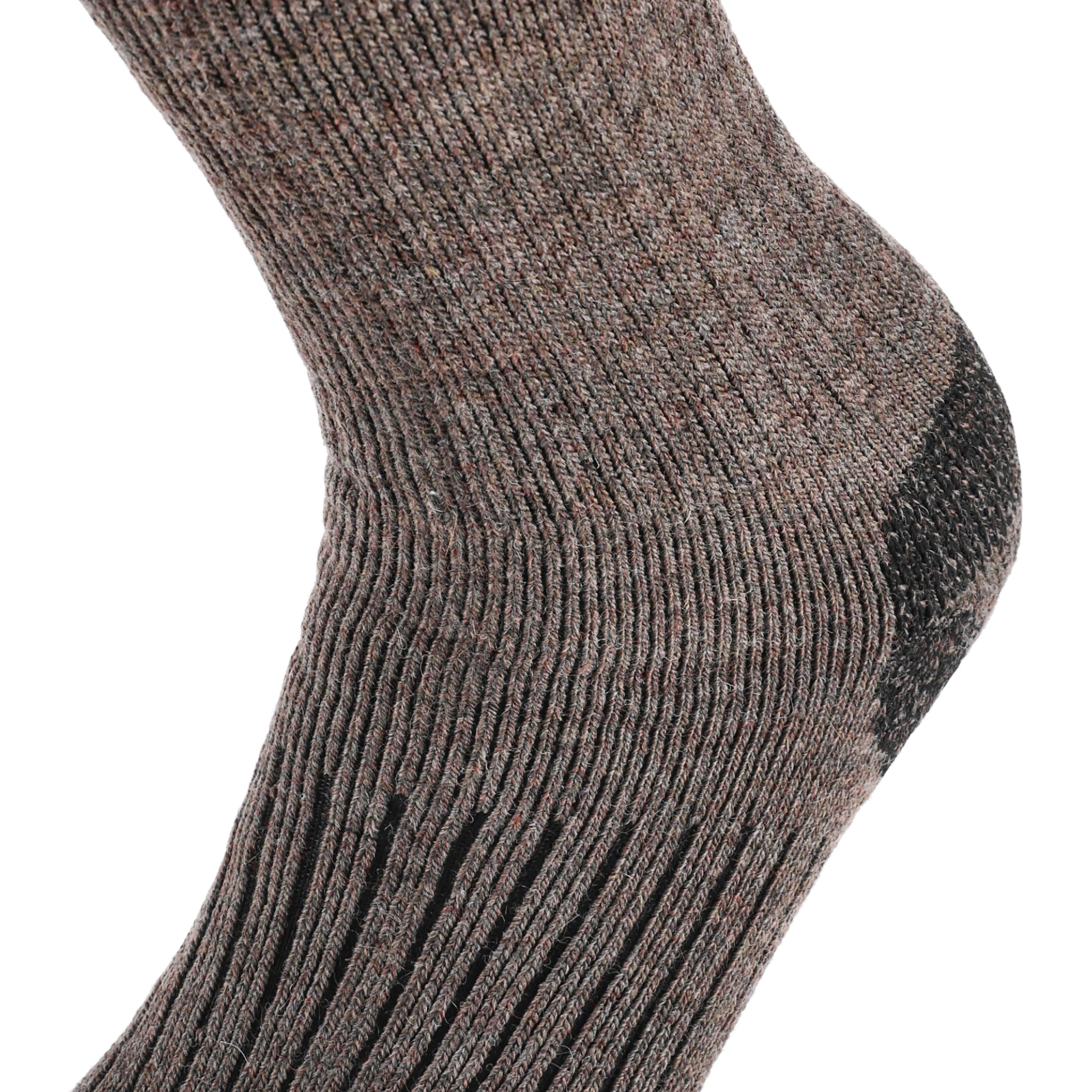 Skarpety Comodo Alpaca Mountain Hiker brązowe 43-46 - obrazek 5