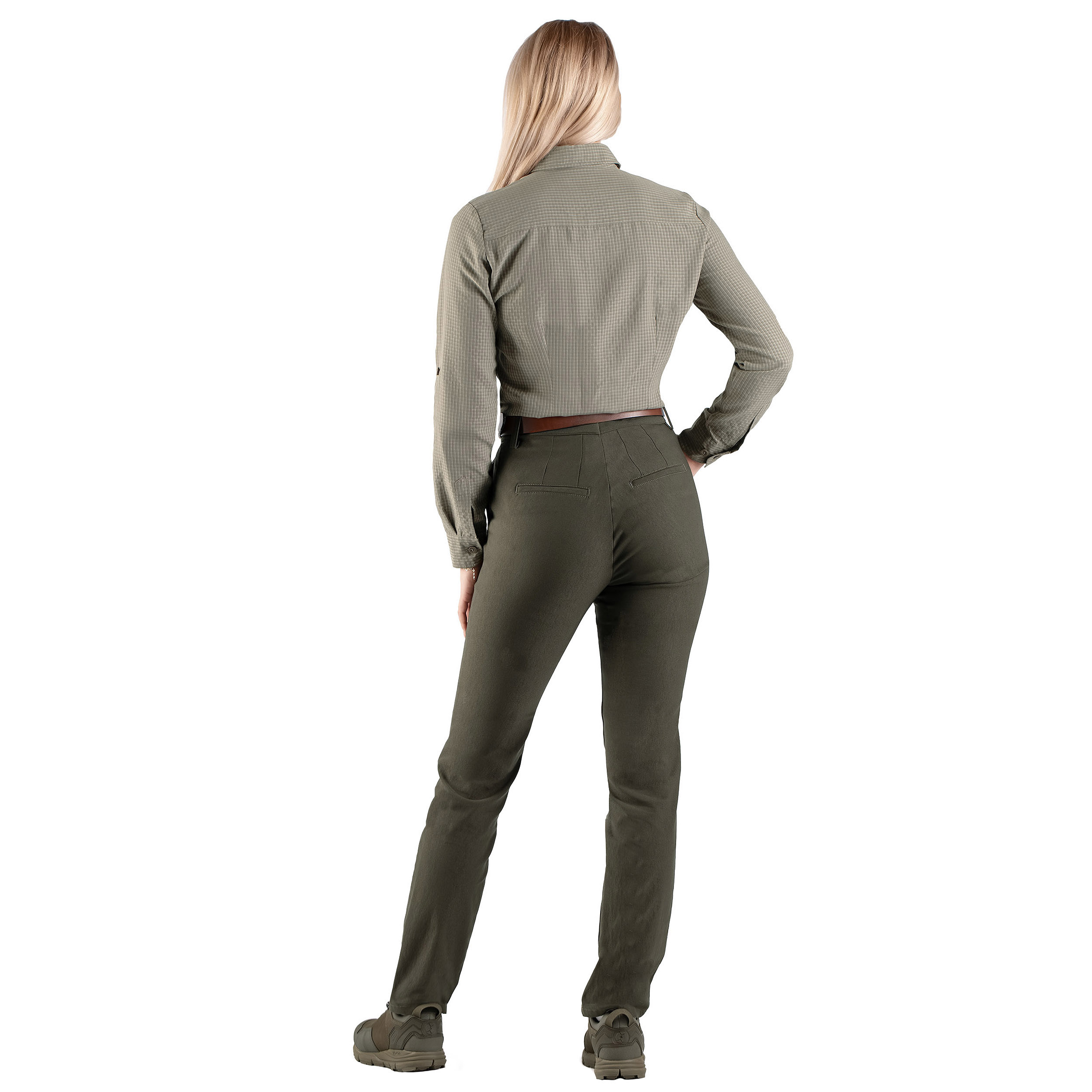 Spodnie damskie Tagart Falcon zielone L - obrazek 2