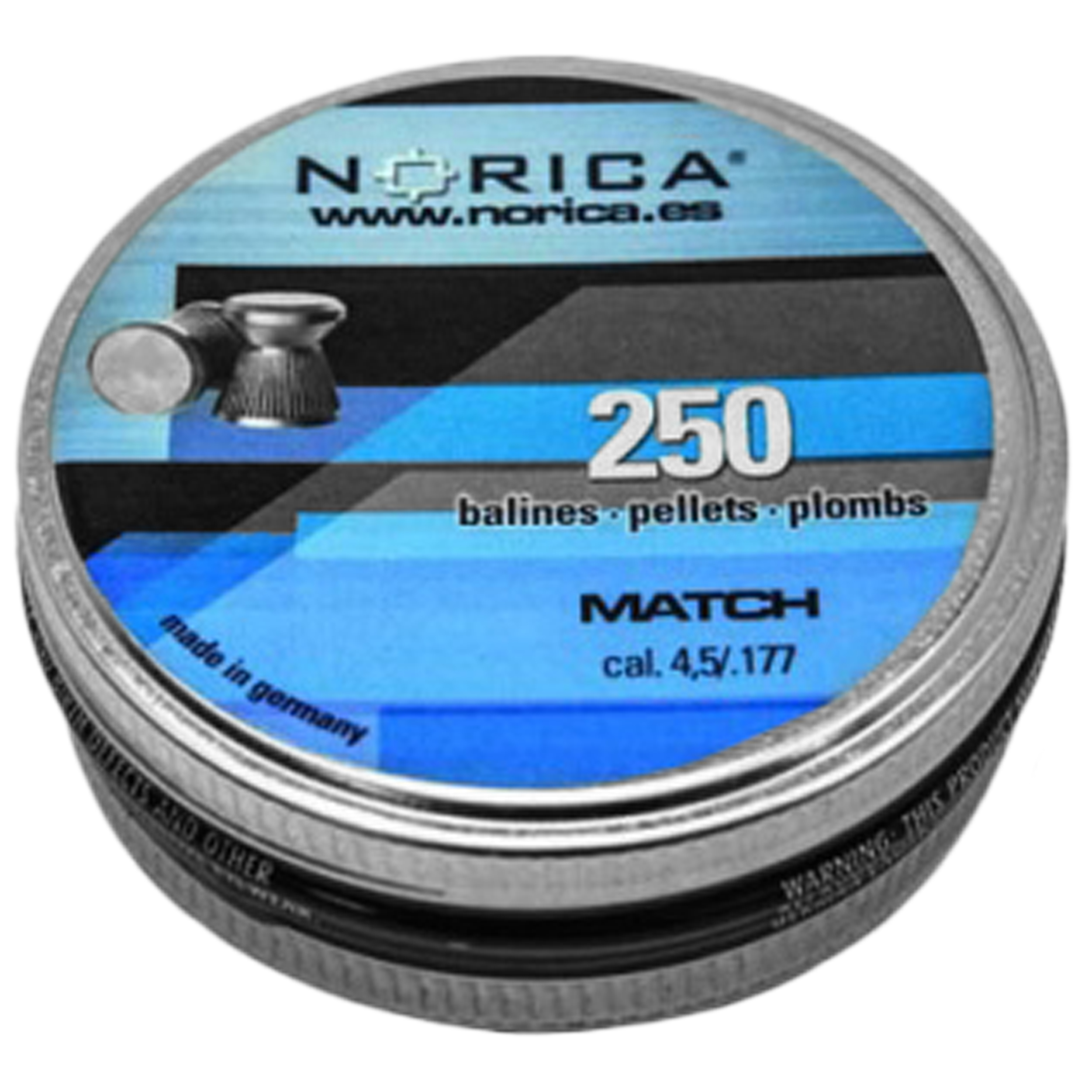 Śrut Norica Match 4,5 mm 250 szt. - obrazek 3