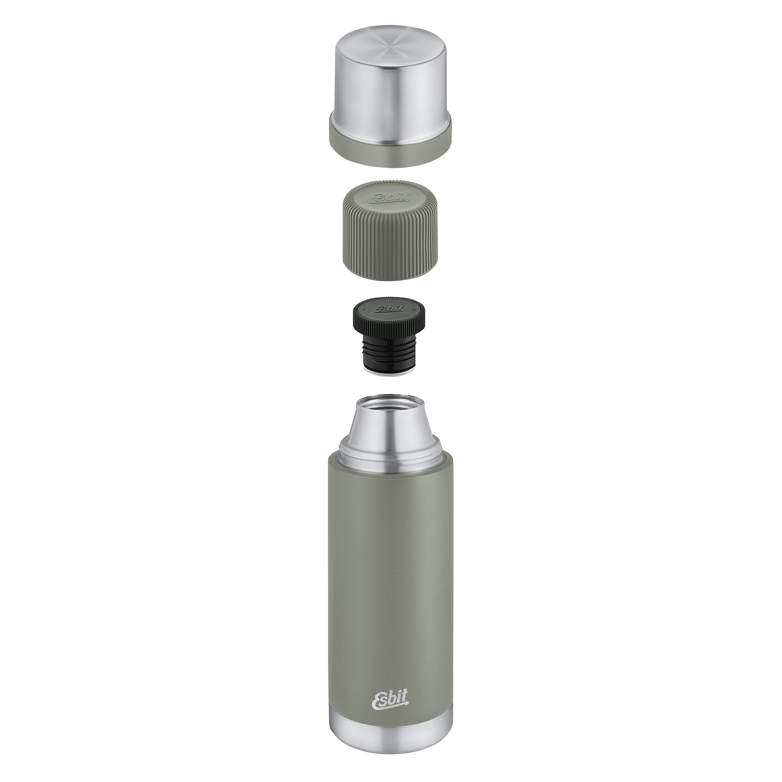 Termos Esbit Sculptor Vacuum Flask 1 l szary - obrazek 2