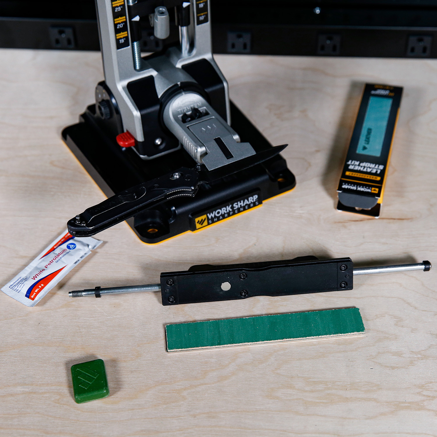 Strop skórzany do ostrzenia noży do Work Sharp Professional Precision Adjust - obrazek 3