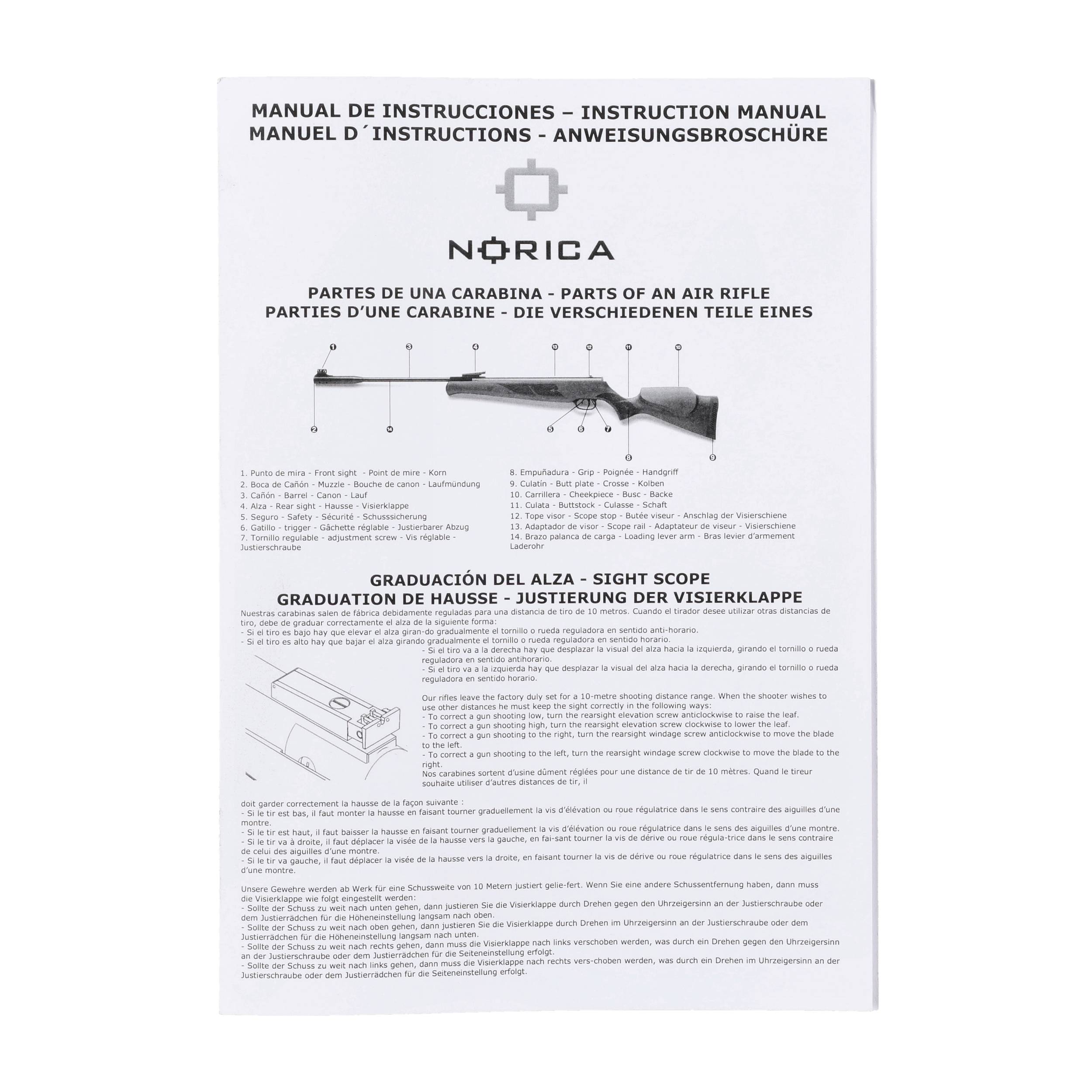 Wiatrówka Norica Omnia ZRS 4,5 mm - obrazek 10