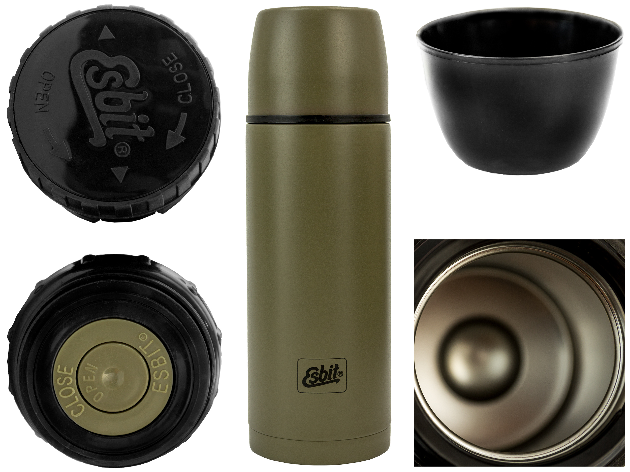 Termos Esbit Vacuum Flask 1 l oliwkowy - obrazek 4