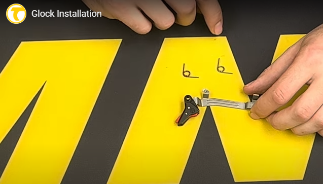 Spust Timney Glock 3-4 Alpha Silver Gen3: G17/G17L/G19/G22/G23/G24/G34/G35 Gen4: G17/G19/G22/G23/G34/G35 - obrazek 4