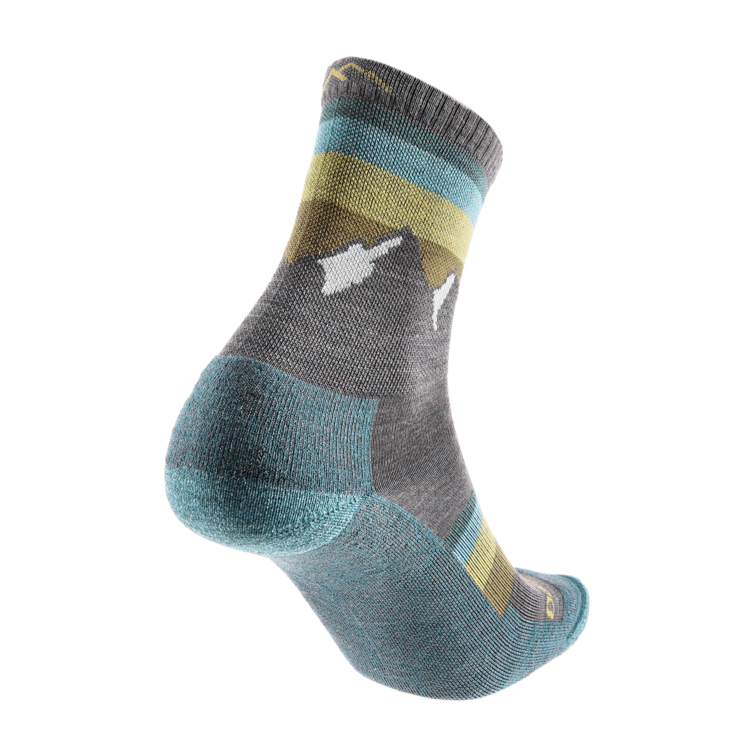 Skarpety trekkingowe damskie Darn Tough Sunset Ledge Micro Crew Lightweight Taupe 41-42.5 - obrazek 3