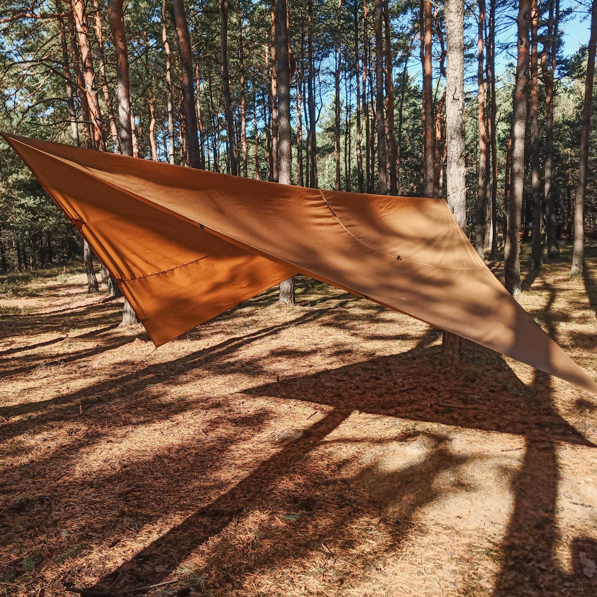 Tarp TigerWood 3 m x 3 m coyote - obrazek 7