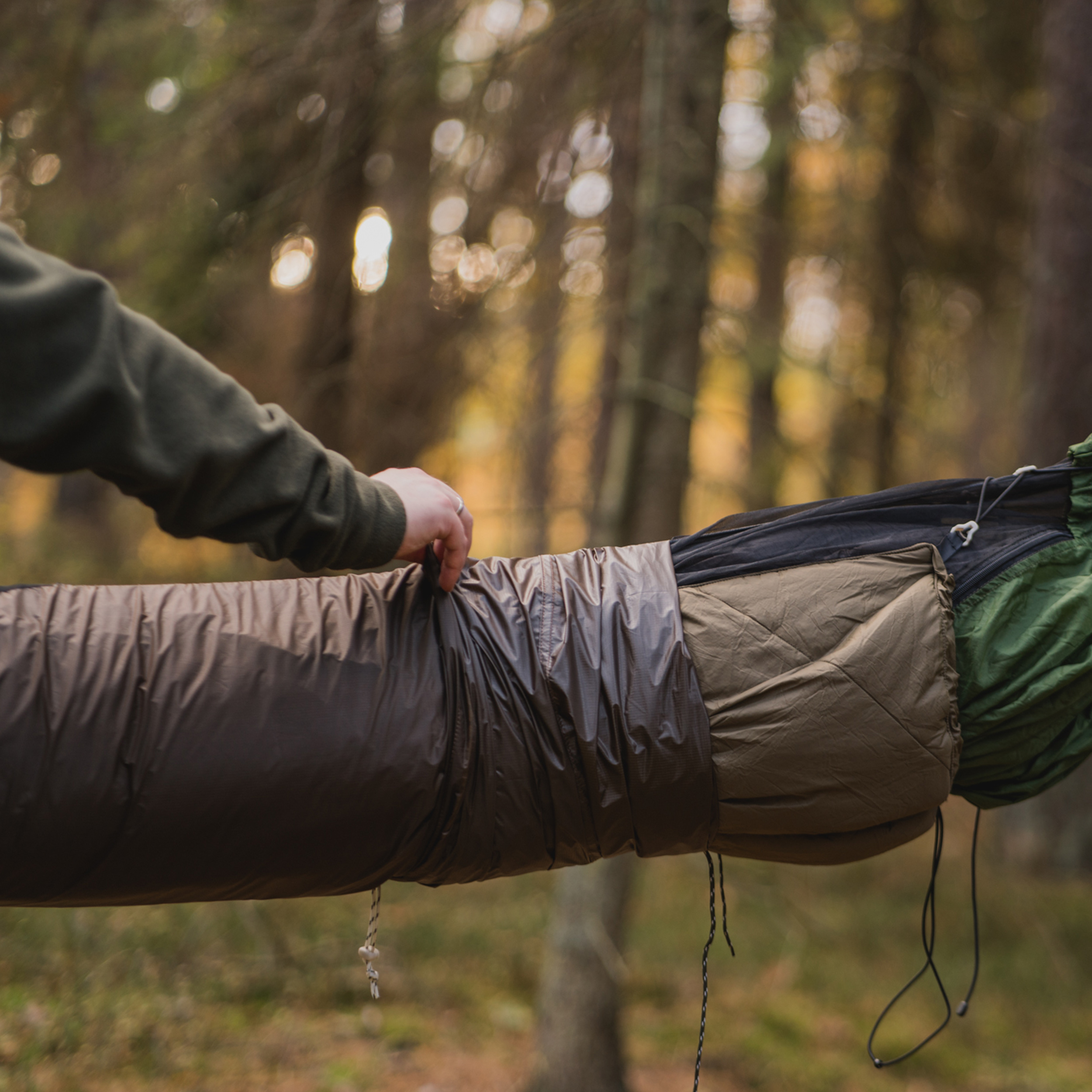 Pokrowiec Lesovik LARVA walnut brown - obrazek 5