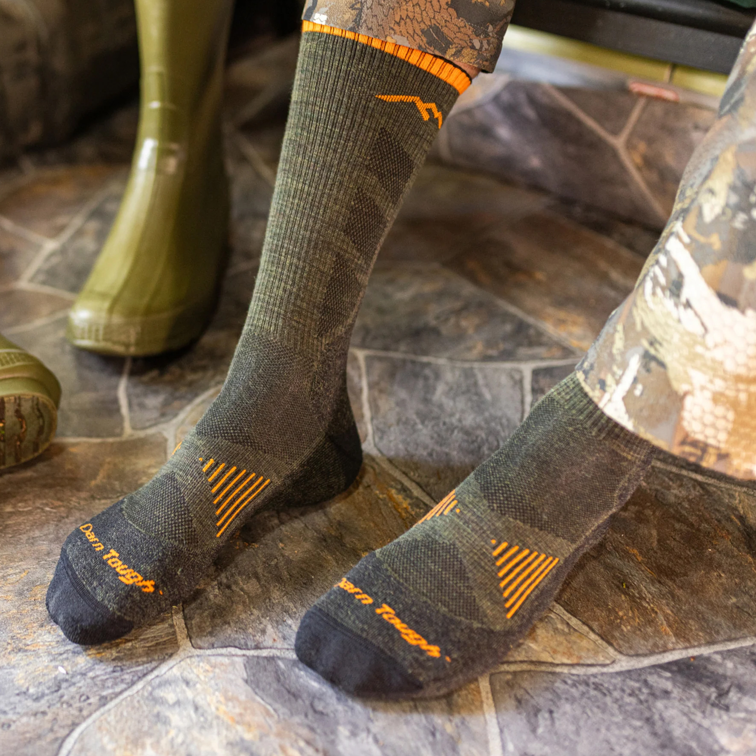 Skarpety myśliwskie męskie Darn Tough Hunting #2108 Forest 41-42.5 - obrazek 8
