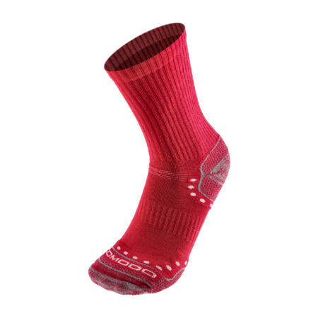 Skarpety turystyczne Comodo Alpaca lekkie różowe 39-42