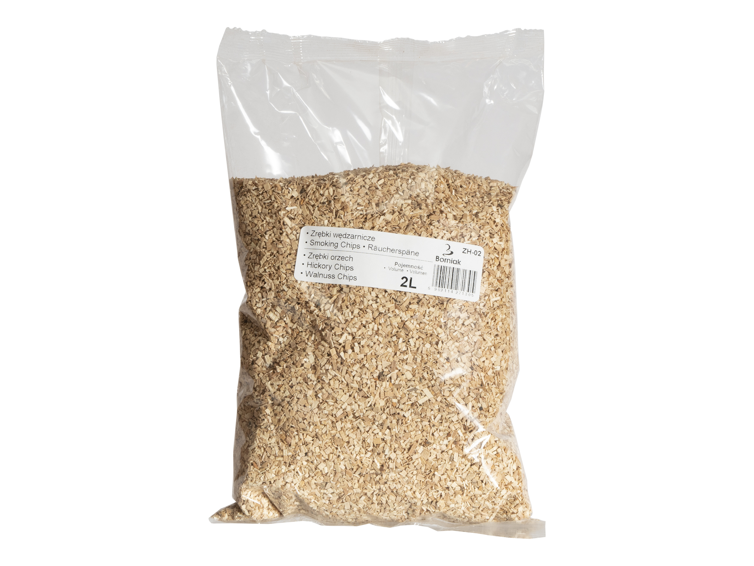 Zrębki z drewna orzecha bialego Borniak 2L ZH-02