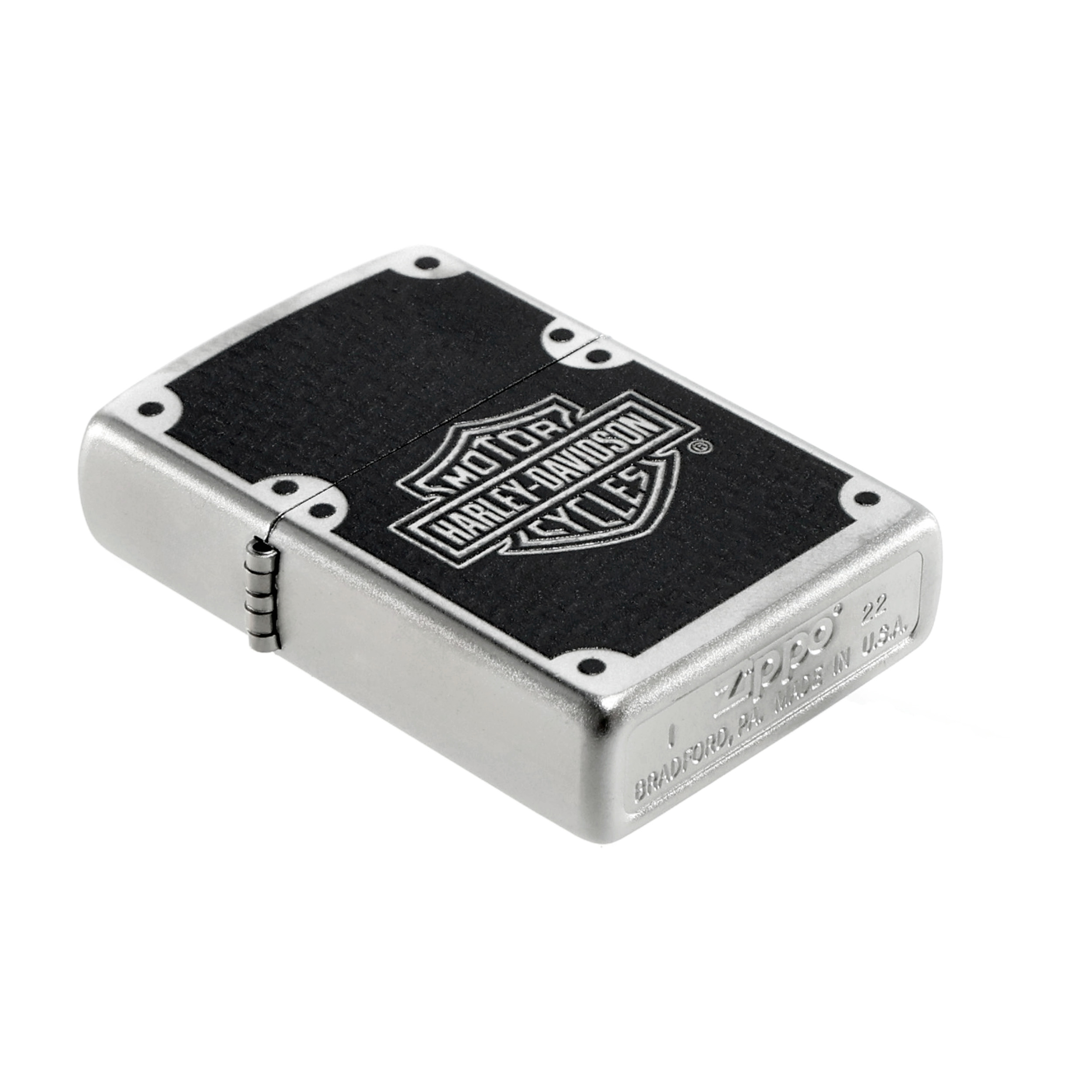 Zapalniczka Zippo Harley-Davidson Carbon Fibre - obrazek 2