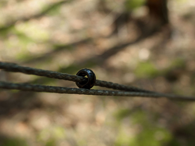 Zawieszenie do hamaka Lesovik Smuk czarne - obrazek 3