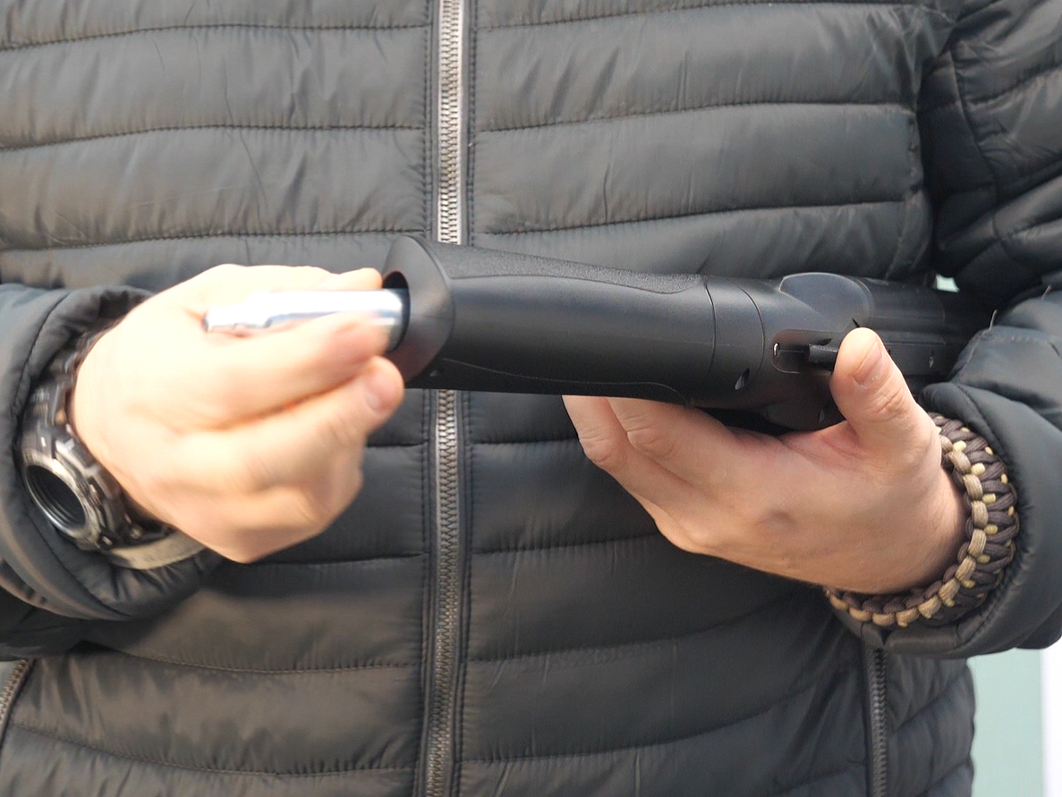 Strzelba lupara obrzyn na kule gumowe RAM Umarex T4E HDS 68 kal. .68 CO2 - obrazek 6