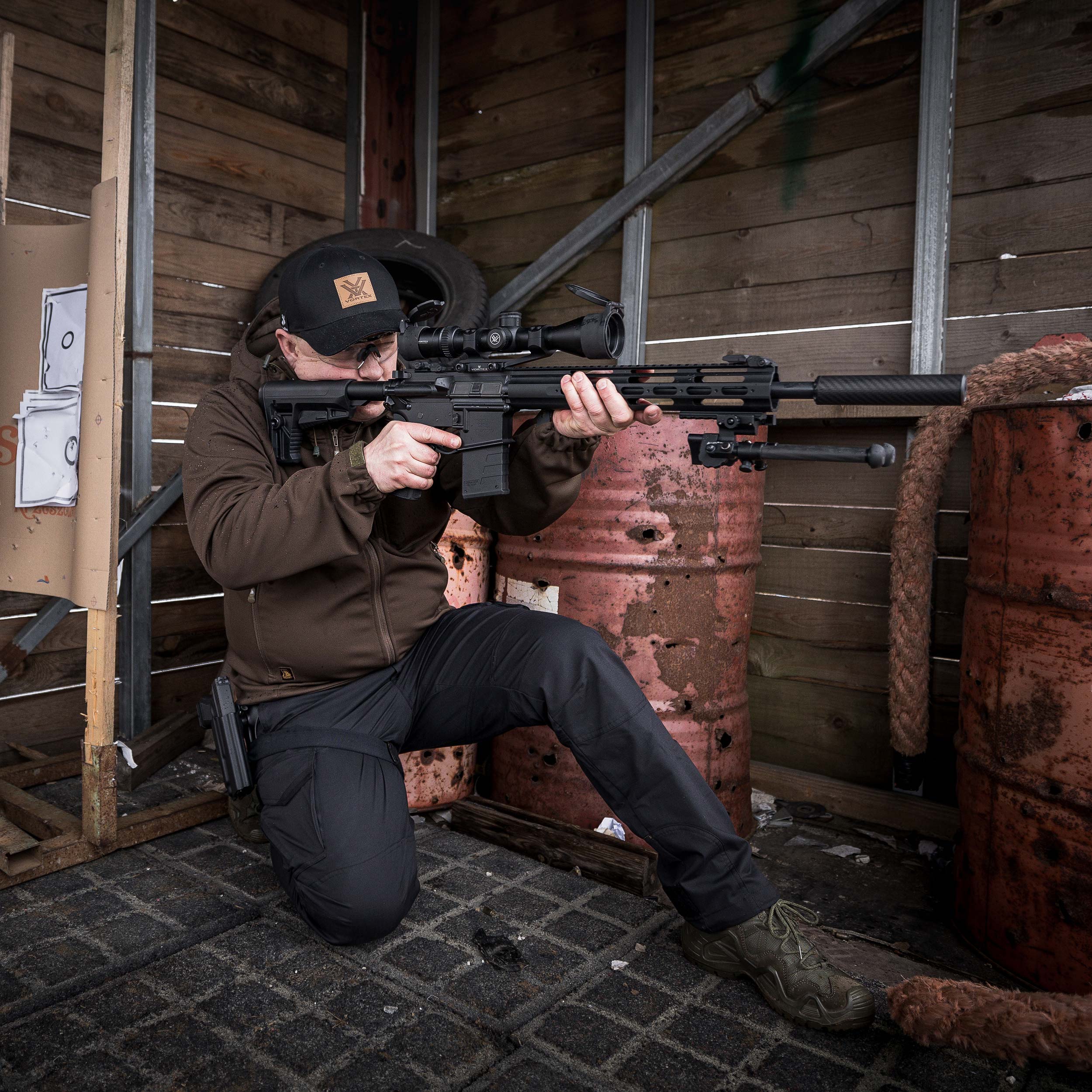 Spodnie męskie taktyczne M-Tac Aggressor Gen. II Flex czarne 30/32 - obrazek 7