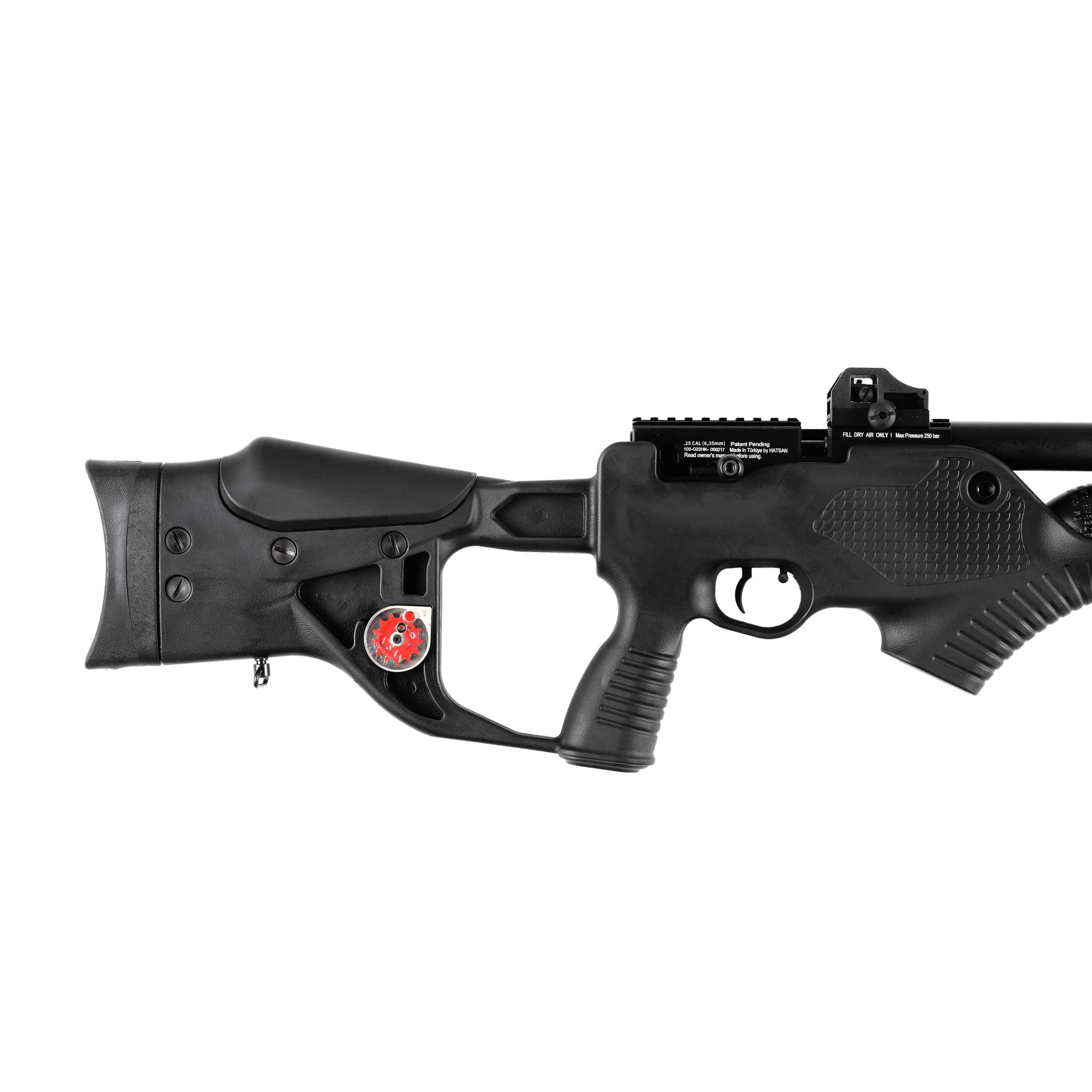 Wiatrówka PCP Optima by Hatsan Barrage 6,35 mm - obrazek 4