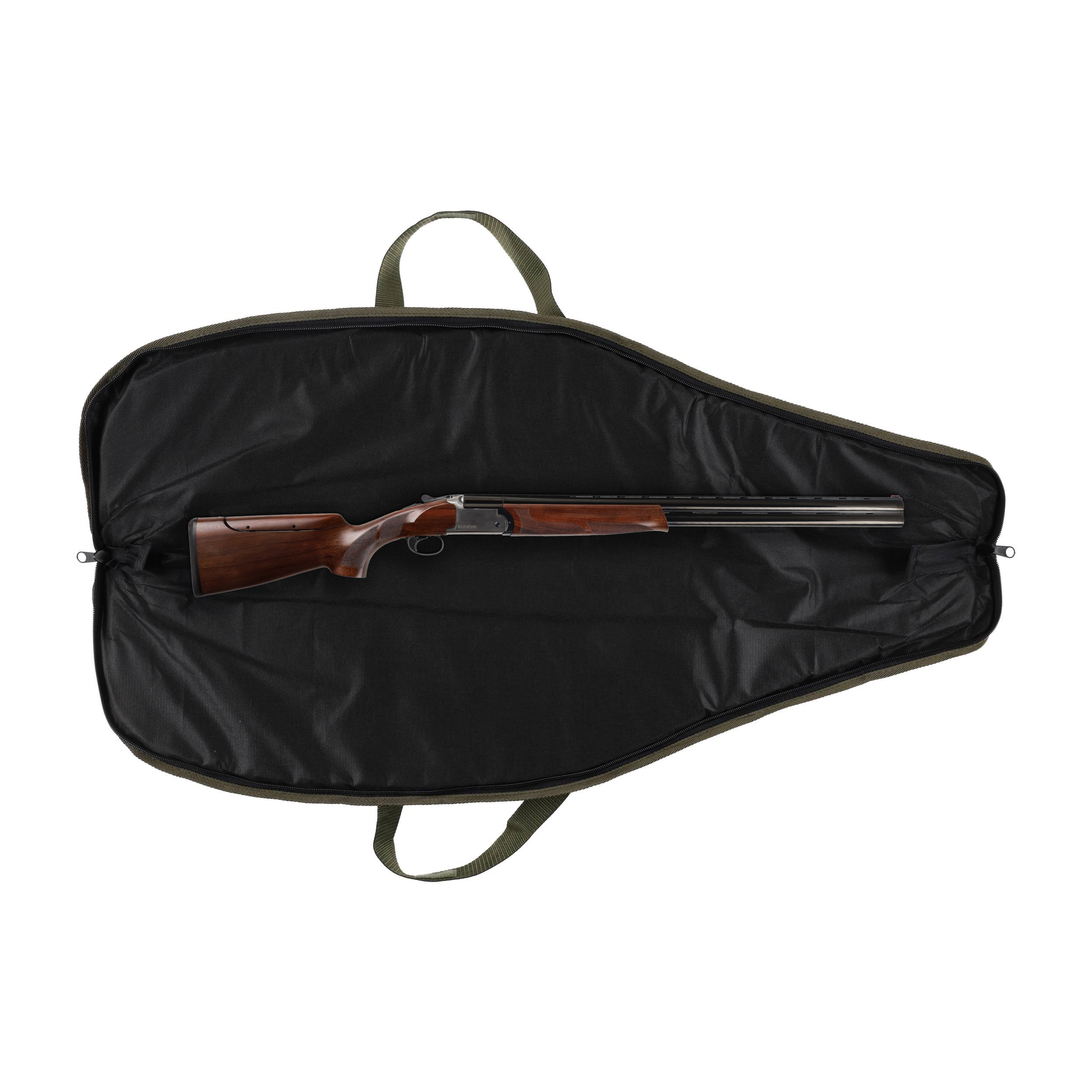 Pokrowiec Forsport na broń LPKG2 KAM 01 1,12M, kamuflaż lesny haft jeleń ryczy w trawie długa kieszeń - obrazek 3