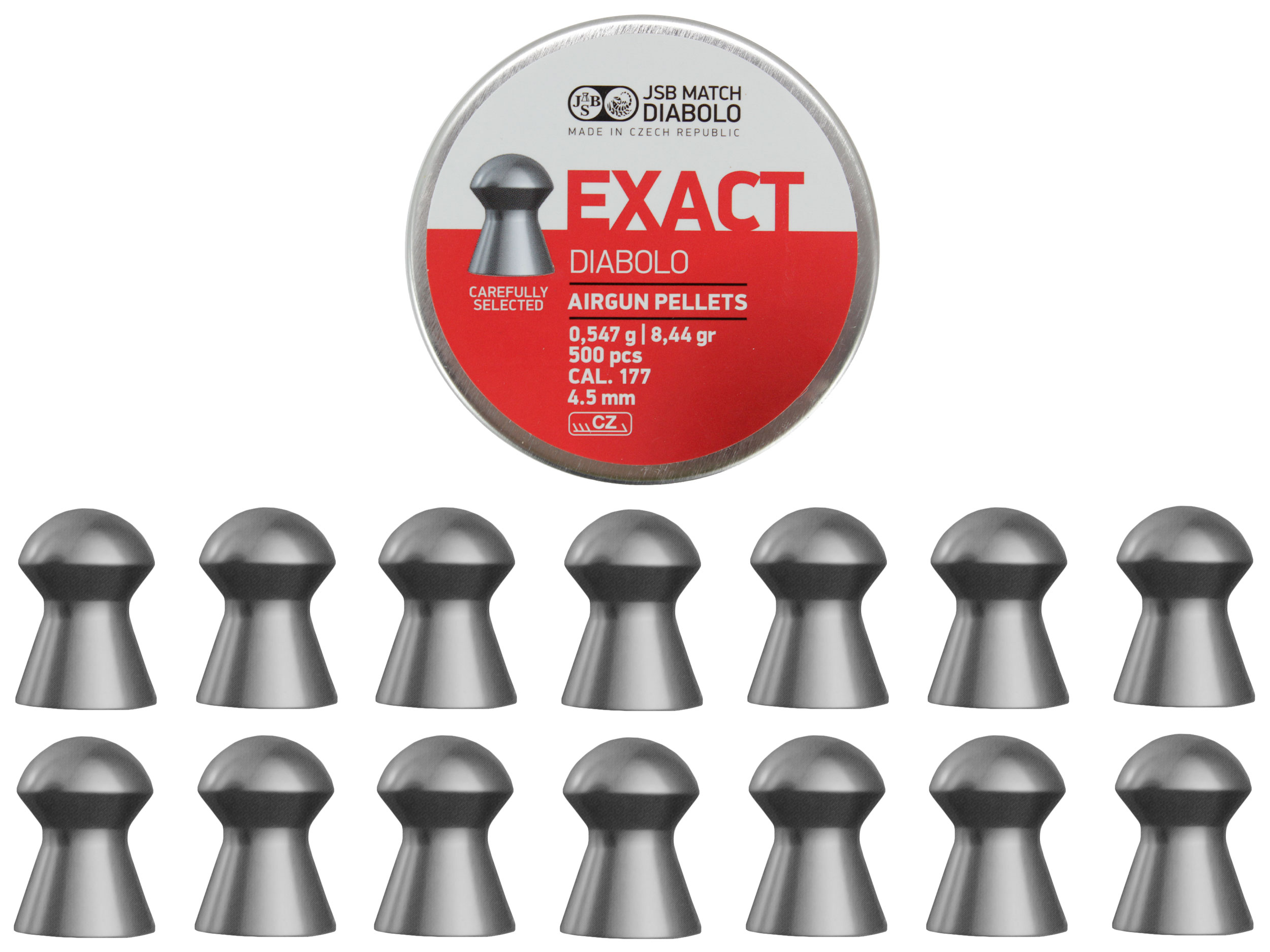Śrut diabolo JSB Exact 4,50 mm 500 szt. - obrazek 3