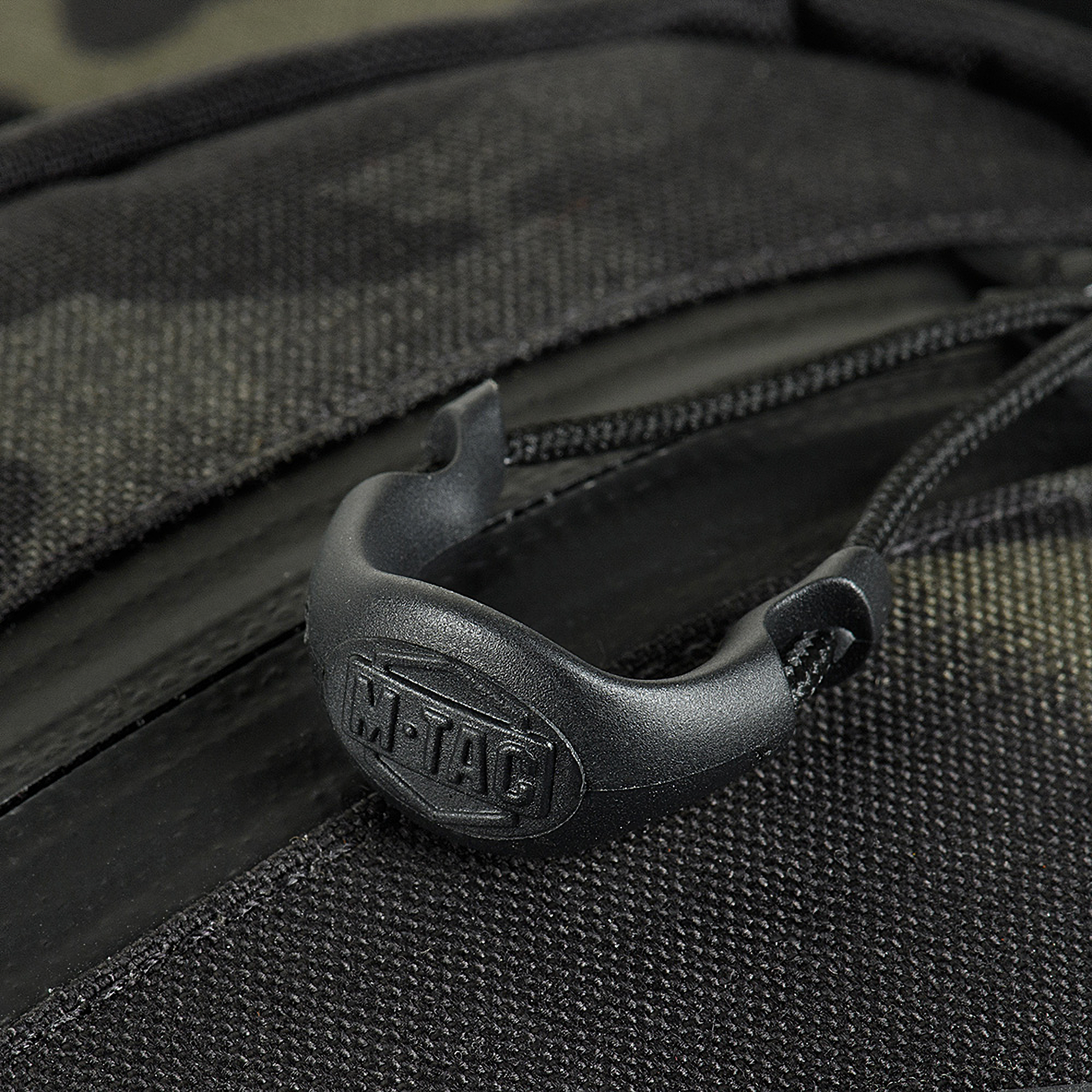 Torebka M-Tac Cross Bag Slim Elite Hex, kamuflaż czarny/czarny - obrazek 4