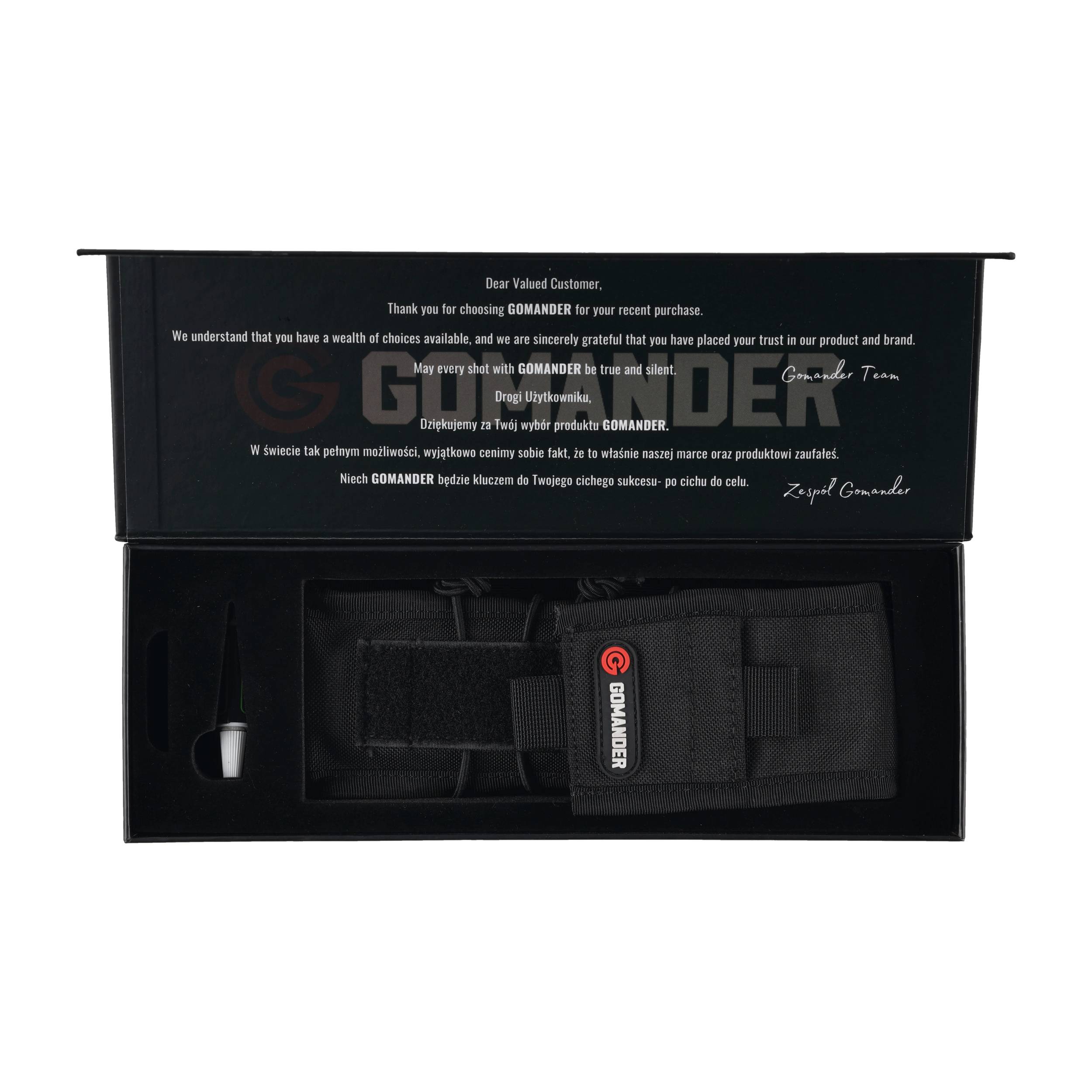 Tłumik Gomander Hunter II OB 8,0 M14X1 FDE - obrazek 6