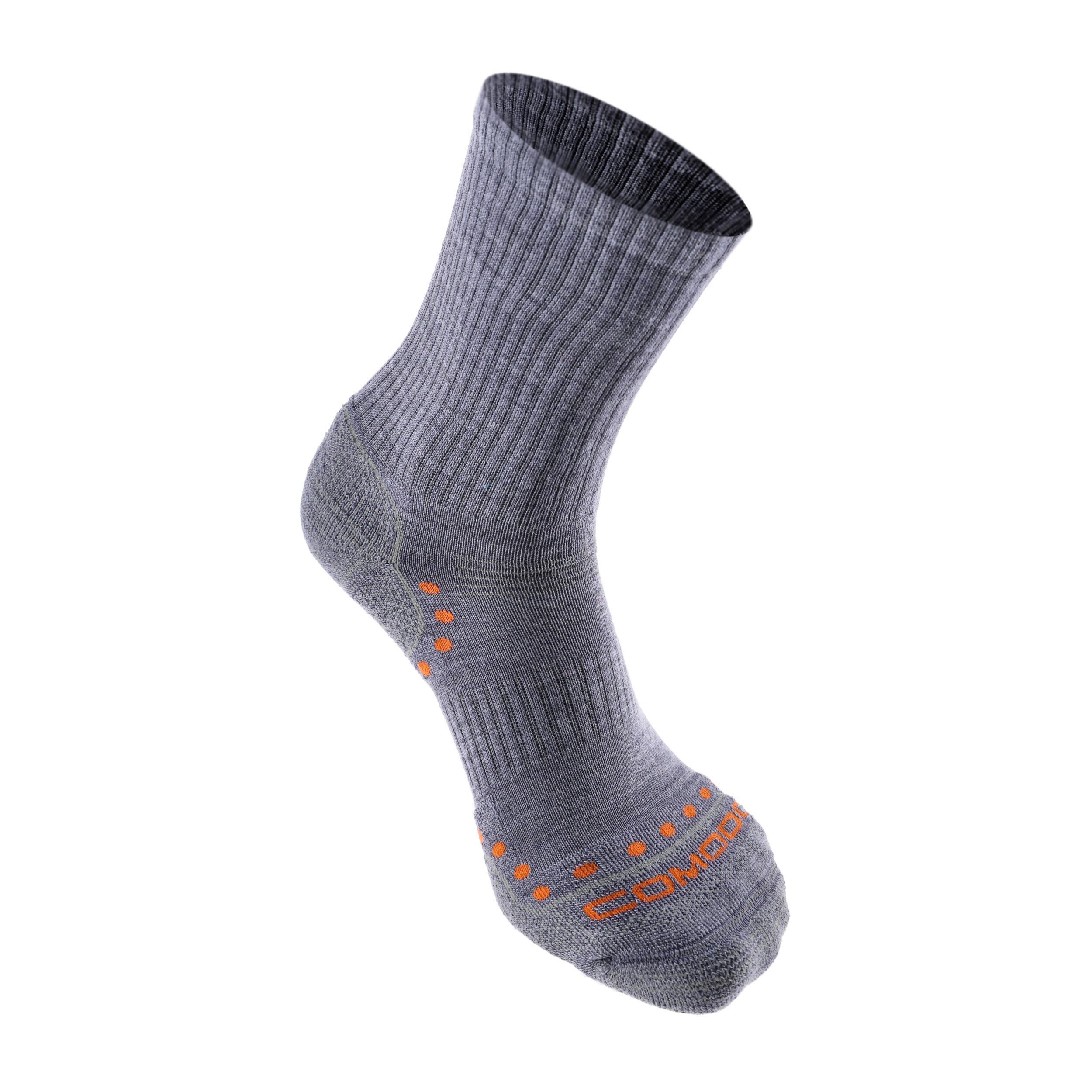 Skarpety turystyczne Comodo Alpaca lekkie szare 43-46 - obrazek 2