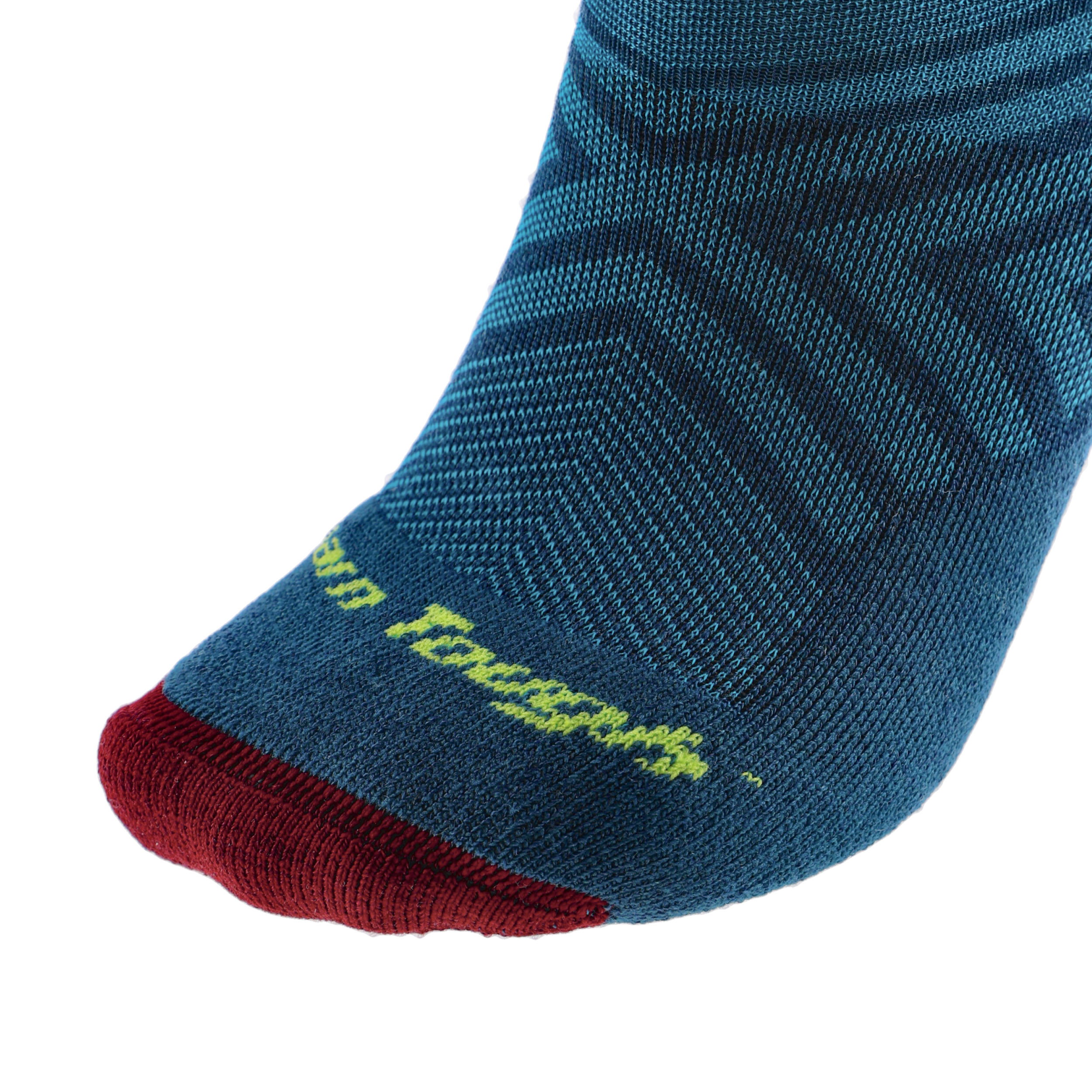 Skarpety Darn Tough Run no show #1039 Dark Teal XL - obrazek 4