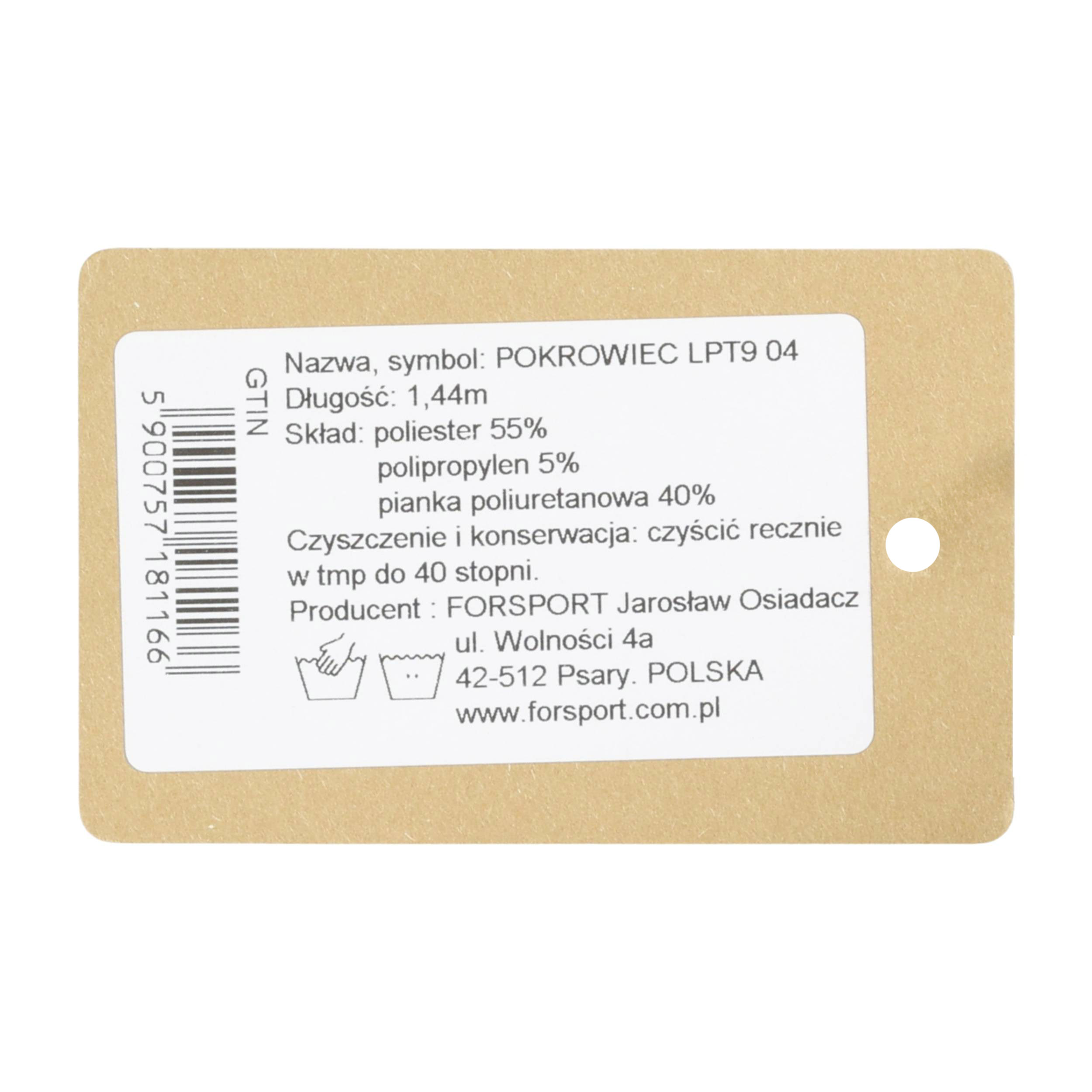 Pokrowiec na broń LPT9 04 1,44m termo+tłumik - obrazek 6