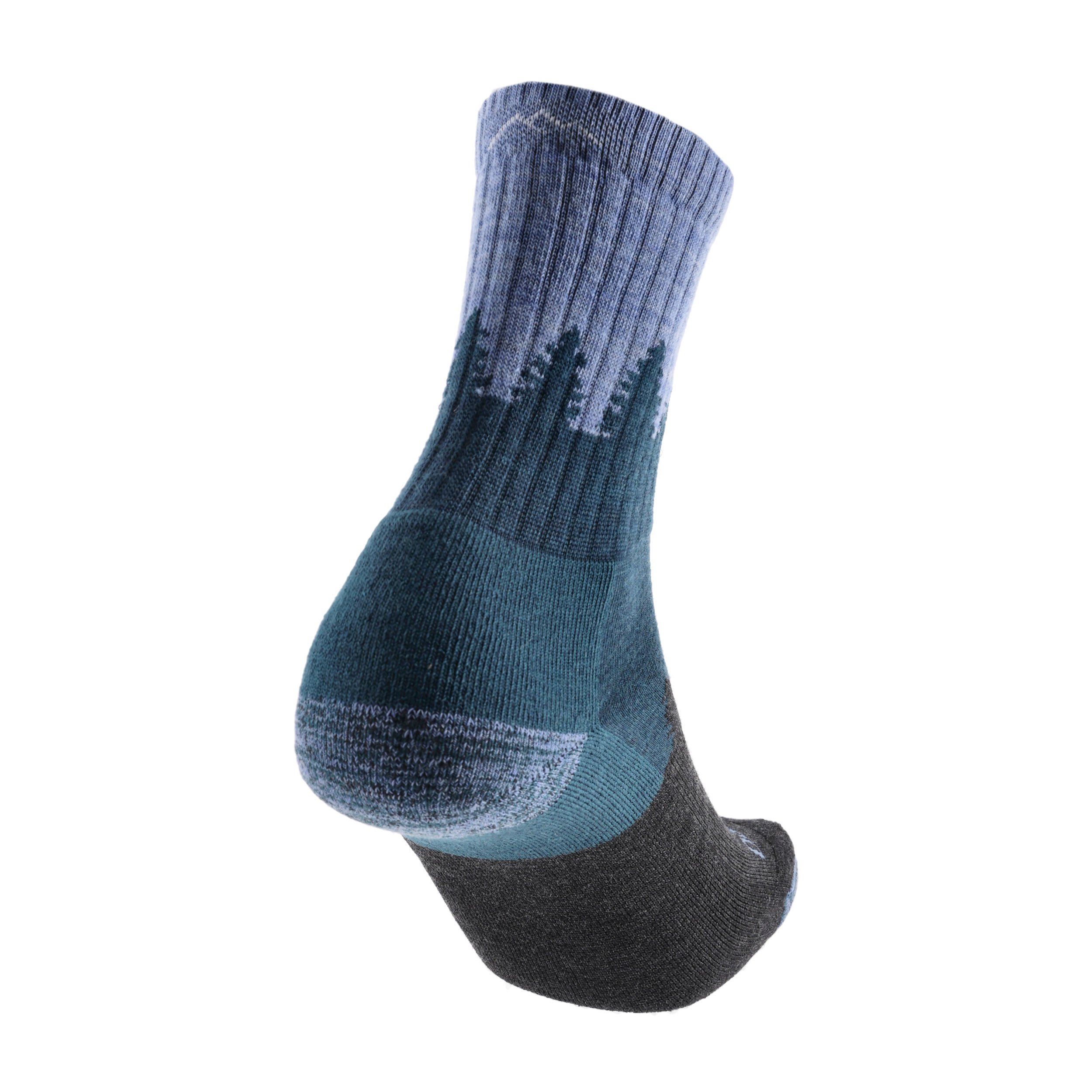 Skarpety trekkingowe damskie Darn Tough Treeline Blue 38-40.5 - obrazek 2