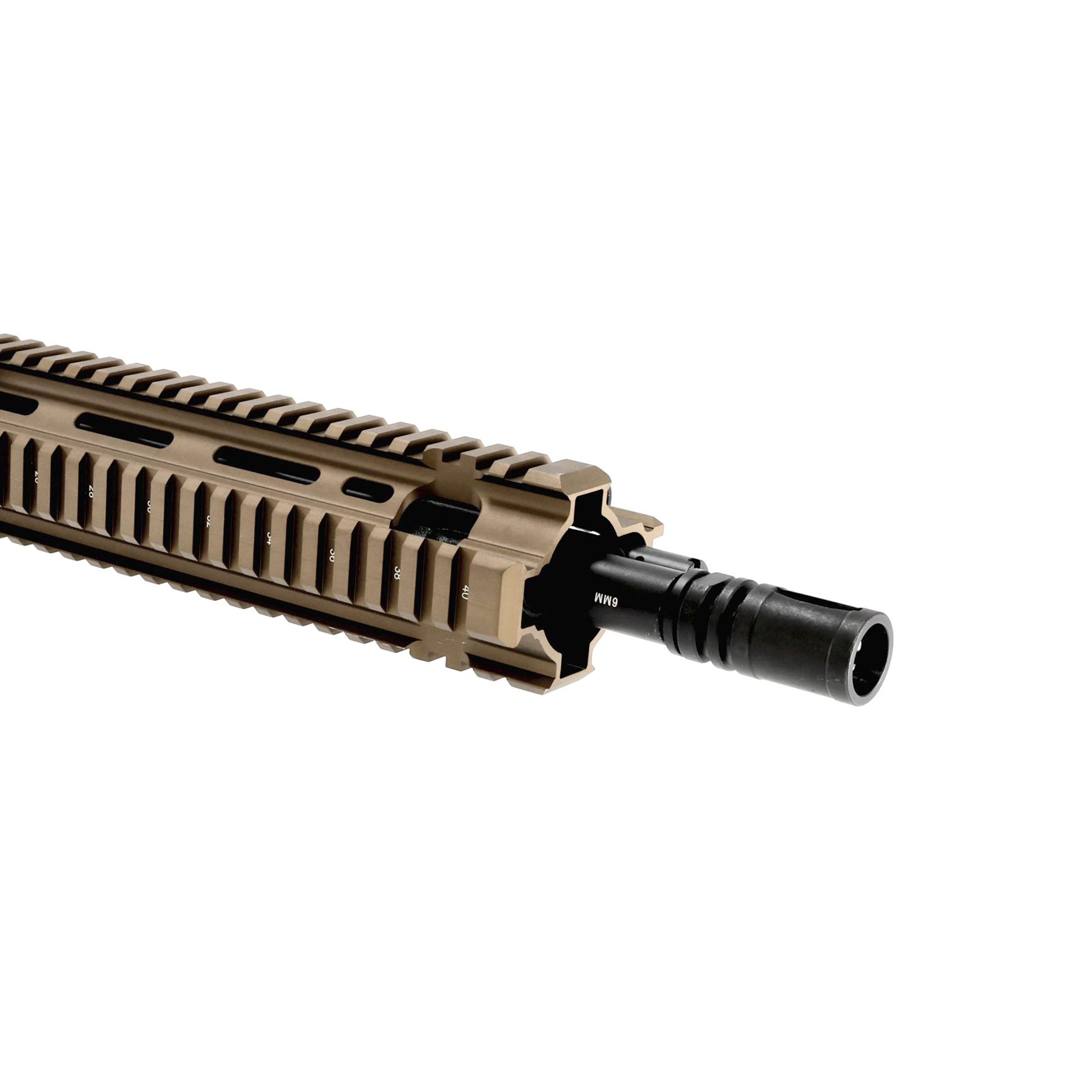 Replika karabinek ASG H&K Heckler&Koch HK416 A5 6 mm brązowa, full auto, elektryczna - obrazek 10