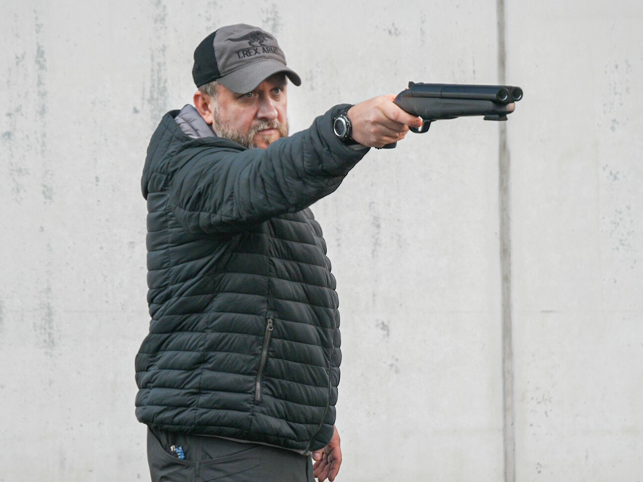 Strzelba lupara obrzyn na kule gumowe RAM Umarex T4E HDS 68 kal. .68 CO2 - obrazek 8