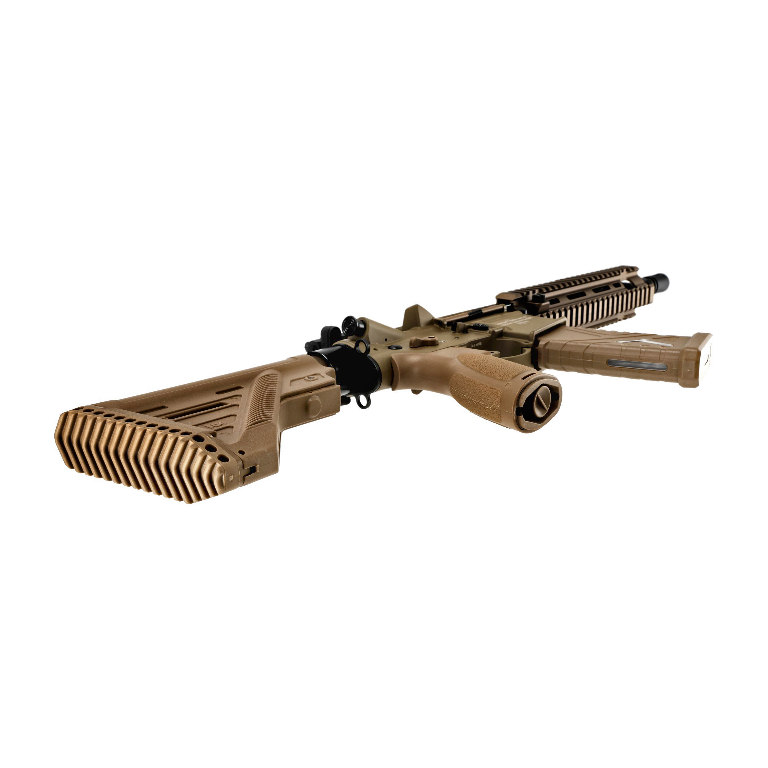 Replika karabinek ASG H&K Heckler&Koch HK416 A5 6 mm brązowa, full auto, elektryczna - obrazek 9