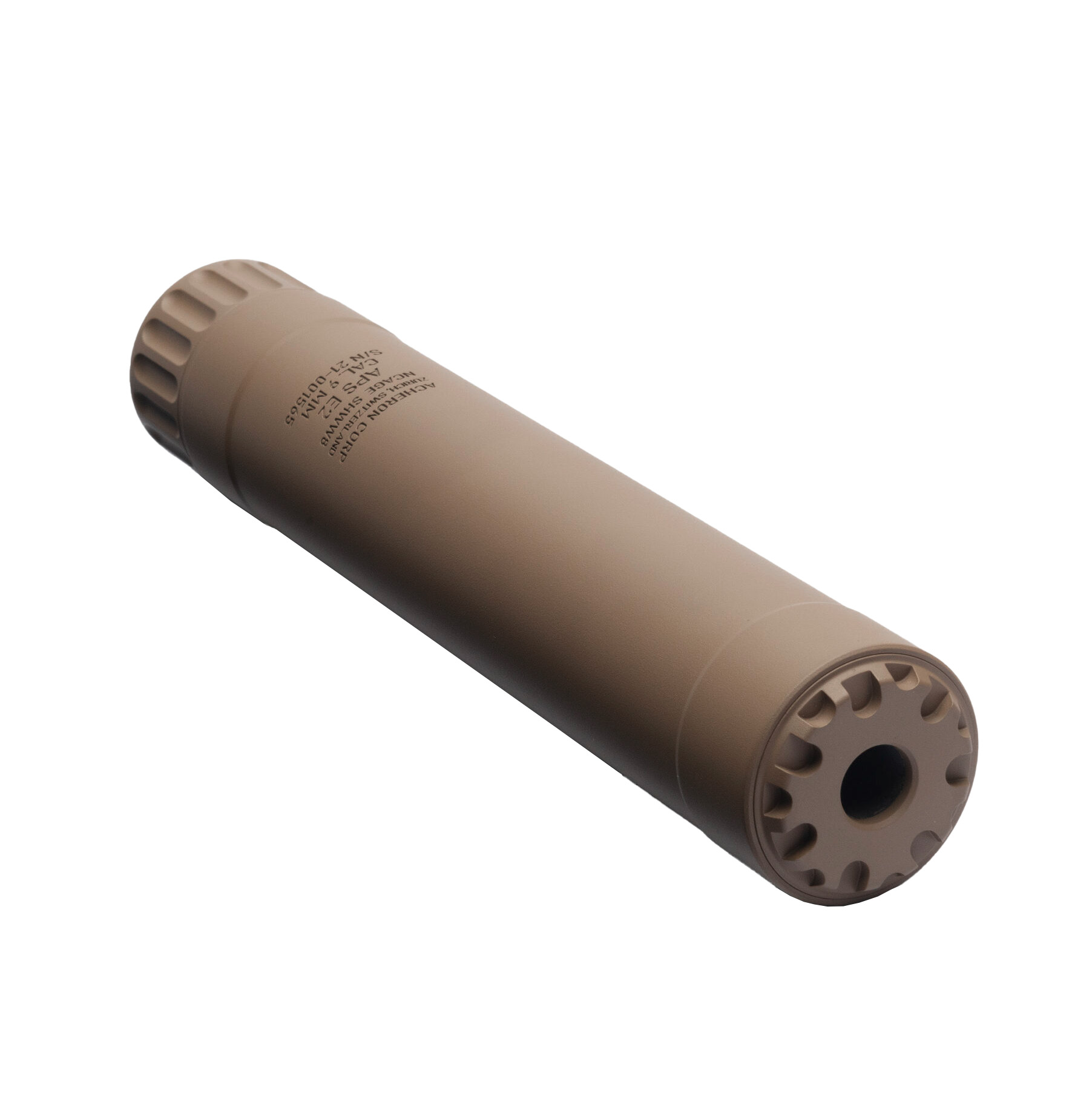 Tłumik do broni Acheron APS E2 9 mm M13,5 x 1 L FDE - obrazek 2