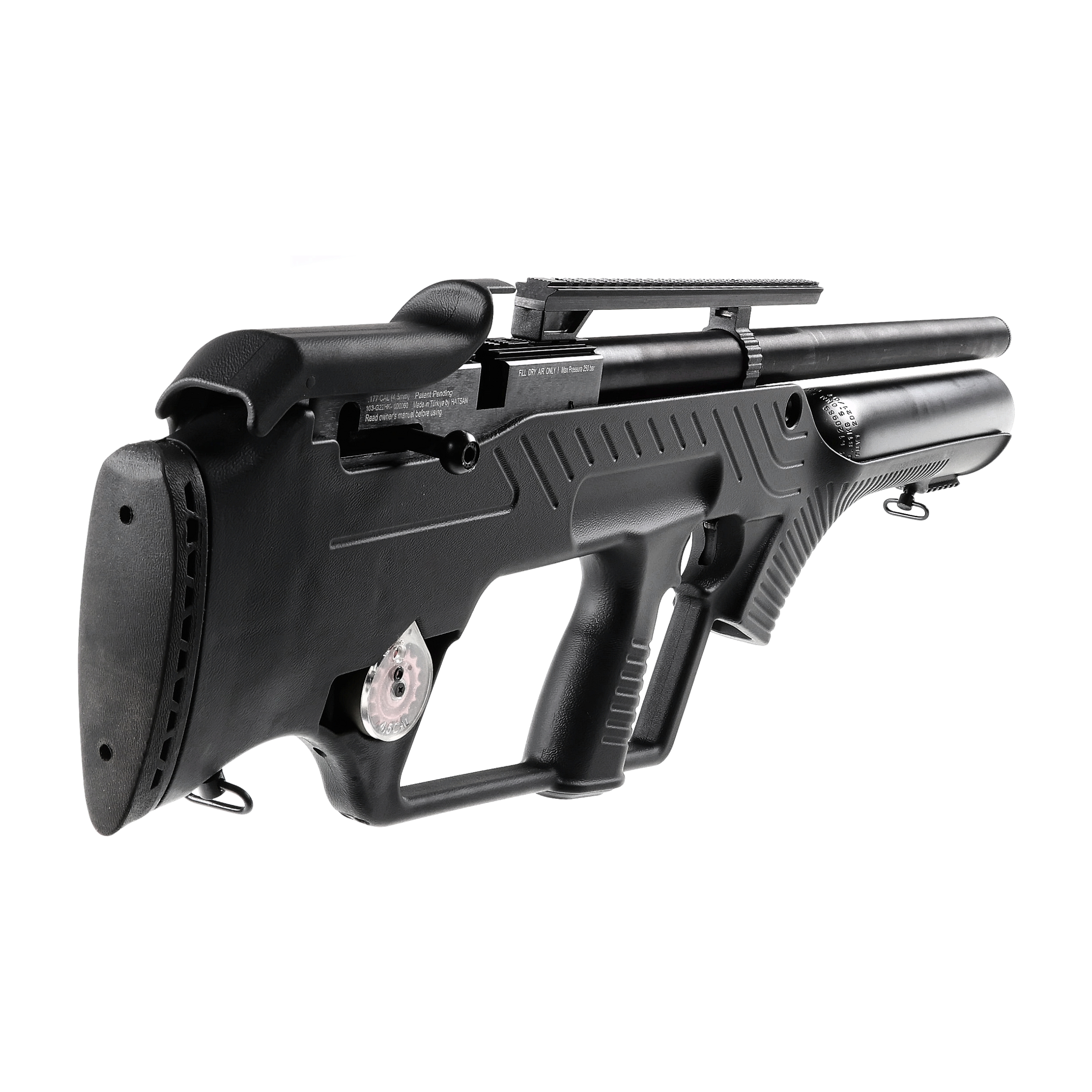 Wiatrówka PCP Optima by Hatsan Bull Master 4,5 mm - obrazek 5